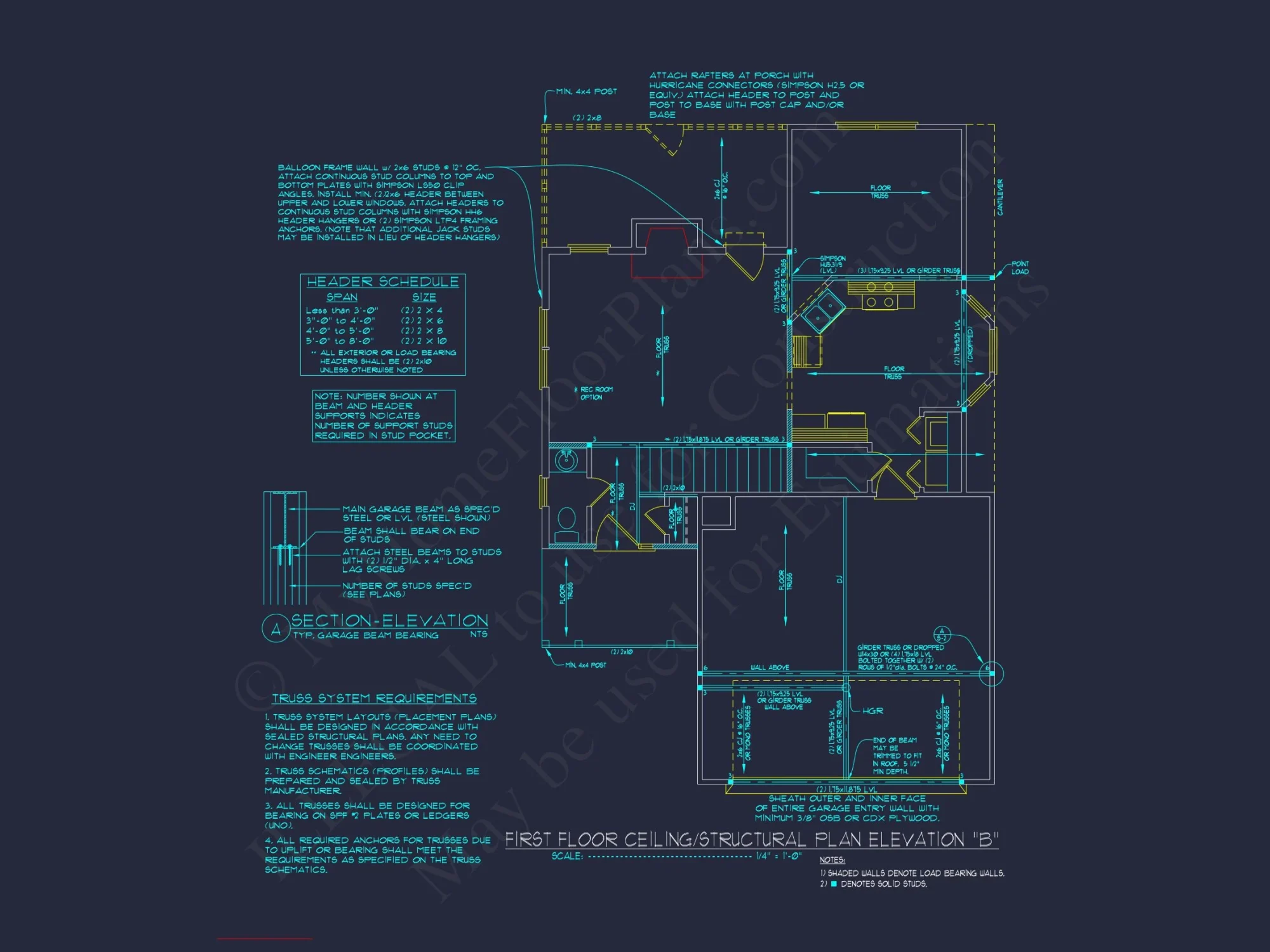 Modern 2-Story house Plan with CAD Designs and Blueprint