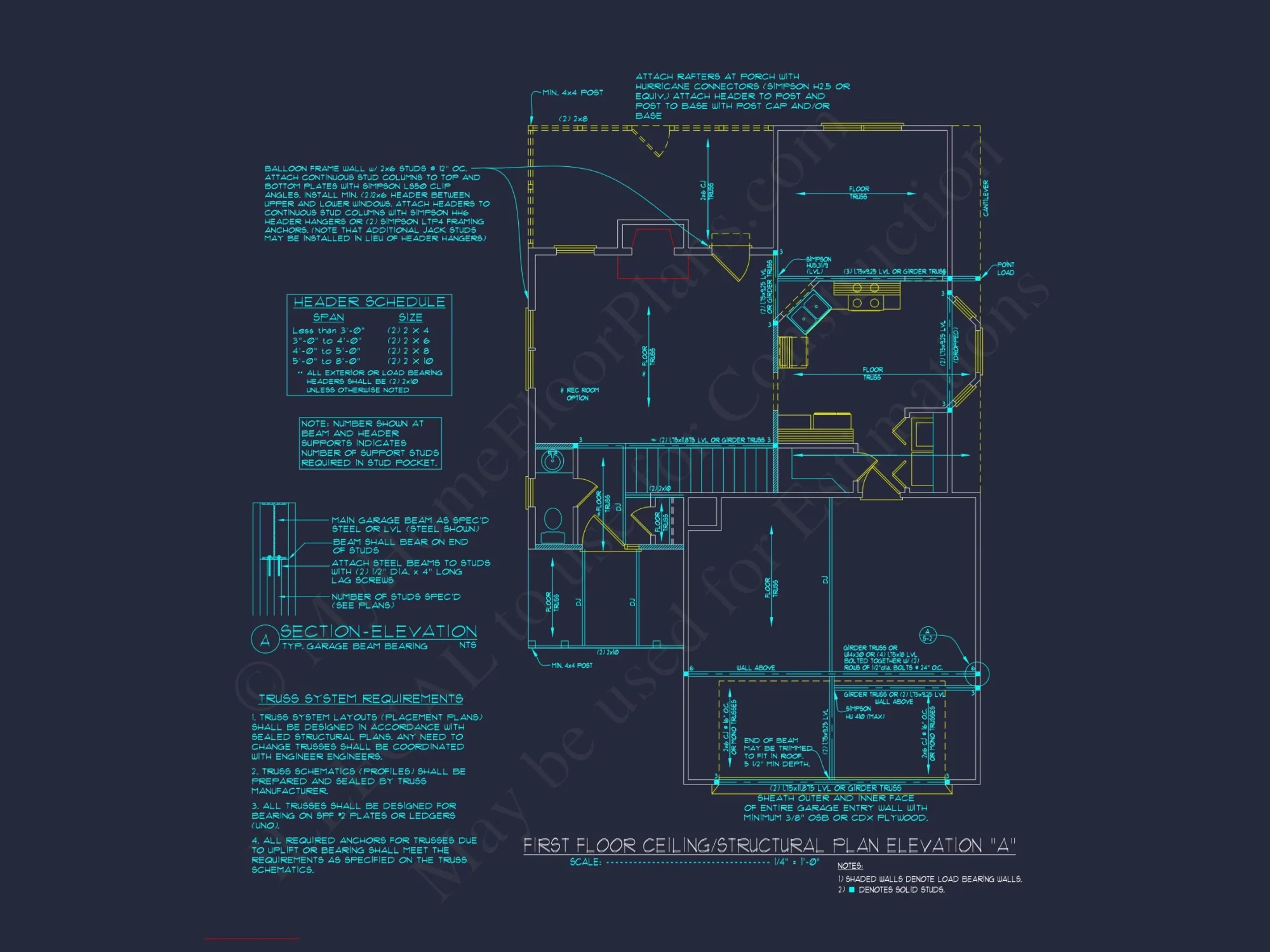 Modern 2-Story house Plan with CAD Designs and Blueprint