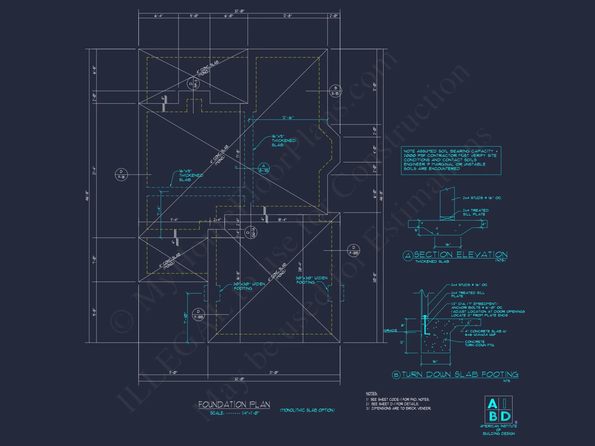 Modern 2-Story house Plan with CAD Designs and Blueprint