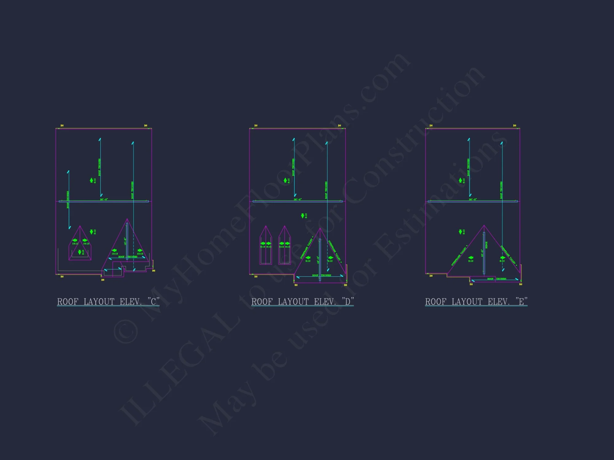 Craftsman house Plan with 1.5 Stories, CAD Blueprints & Modern Design