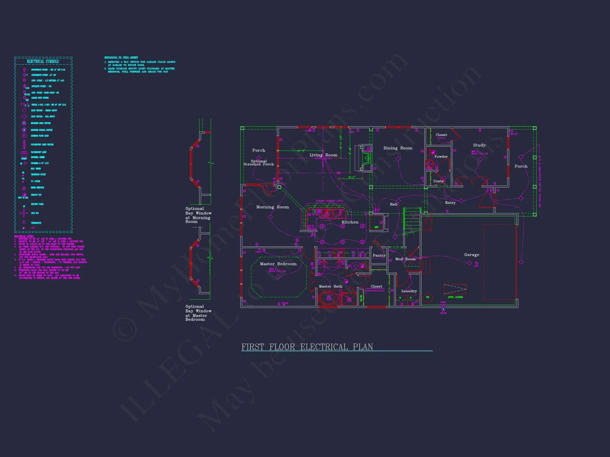 Craftsman house Plan with 1.5 Stories, CAD Blueprints & Modern Design