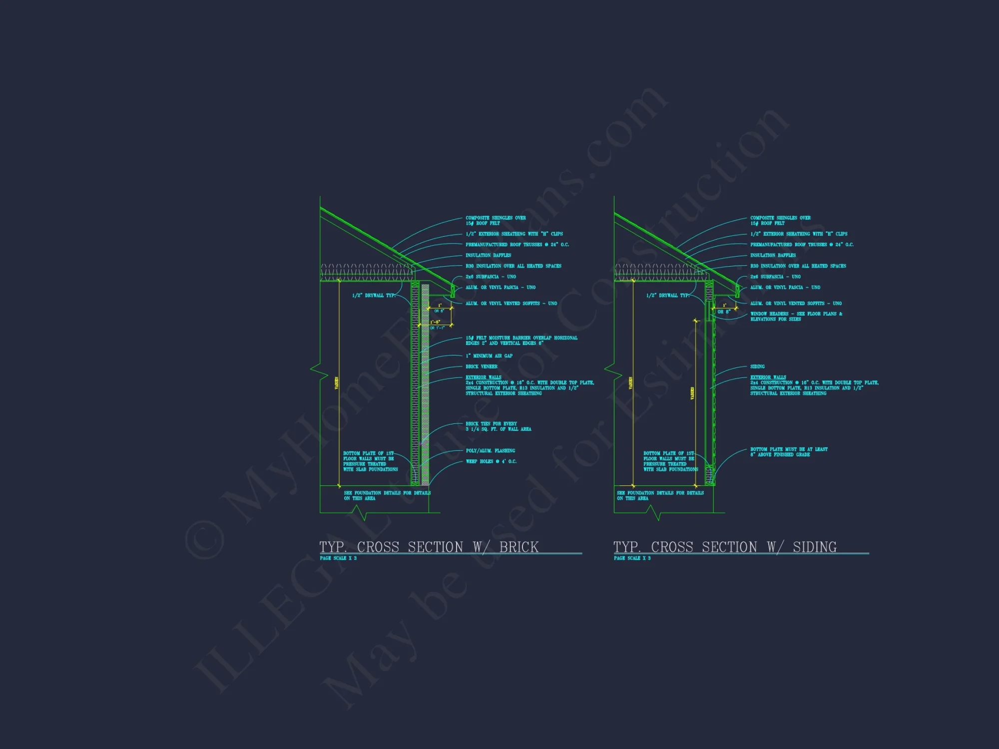 Craftsman house Plan with 1.5 Stories, CAD Blueprints & Modern Design