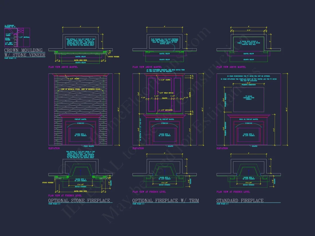 Craftsman house Plan with 1.5 Stories, CAD Blueprints & Modern Design