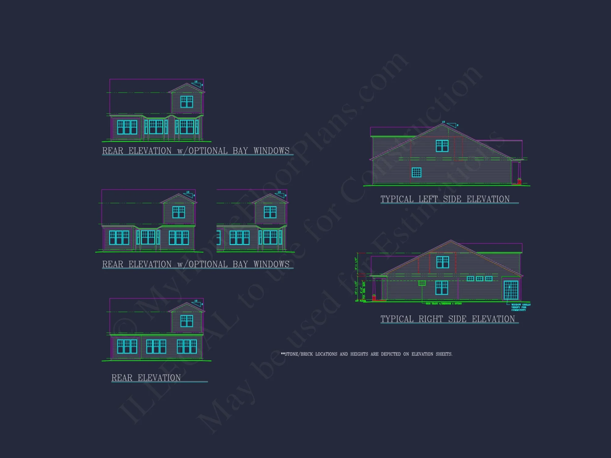Craftsman house Plan with 1.5 Stories, CAD Blueprints & Modern Design