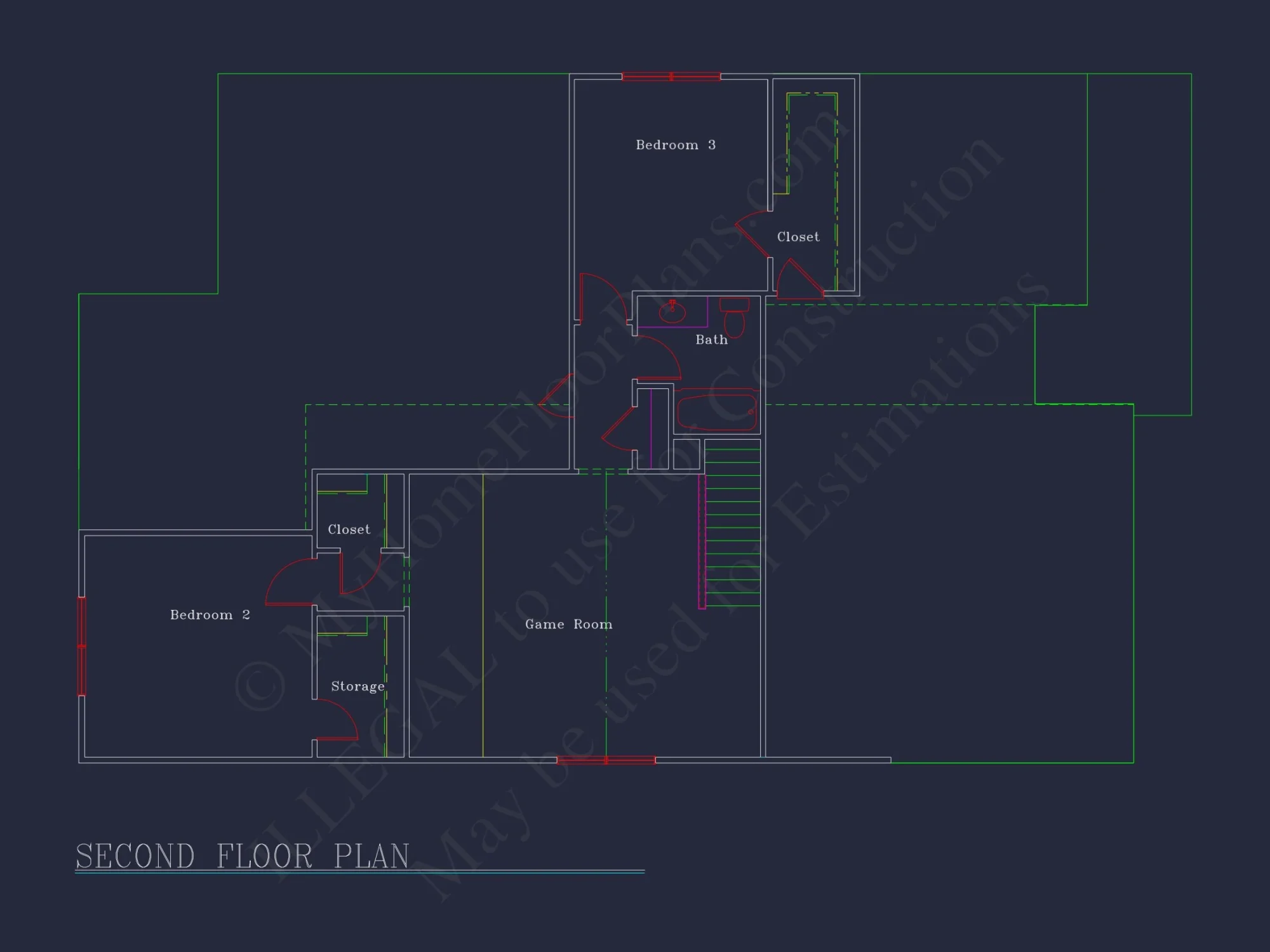 Craftsman house Plan with 1.5 Stories, CAD Blueprints & Modern Design