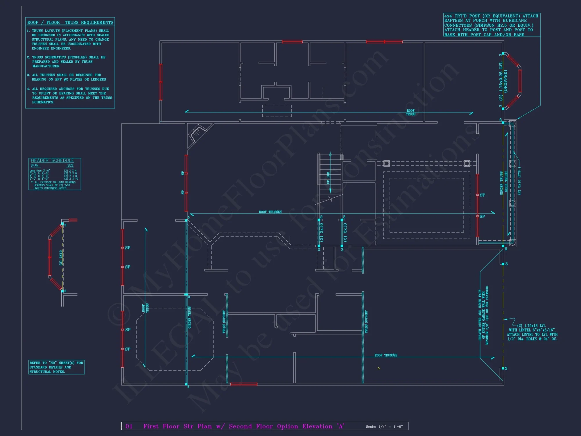 Classic Suburban house Plan: Detailed Floor Blueprint & CAD Design
