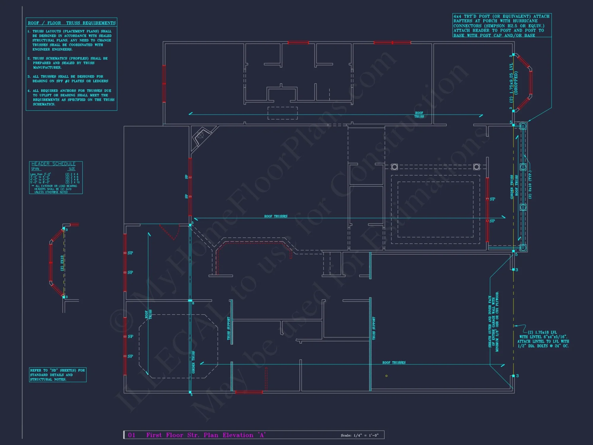 Classic Suburban house Plan: Detailed Floor Blueprint & CAD Design
