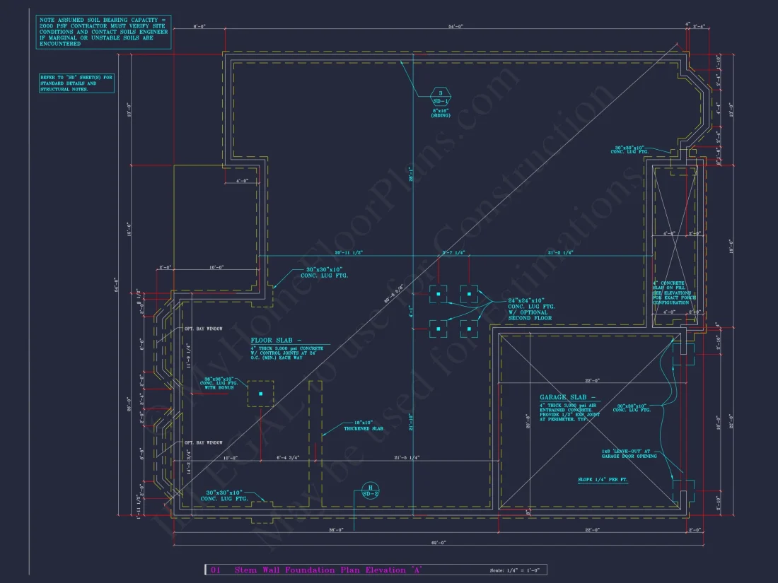 Classic Suburban house Plan: Detailed Floor Blueprint & CAD Design