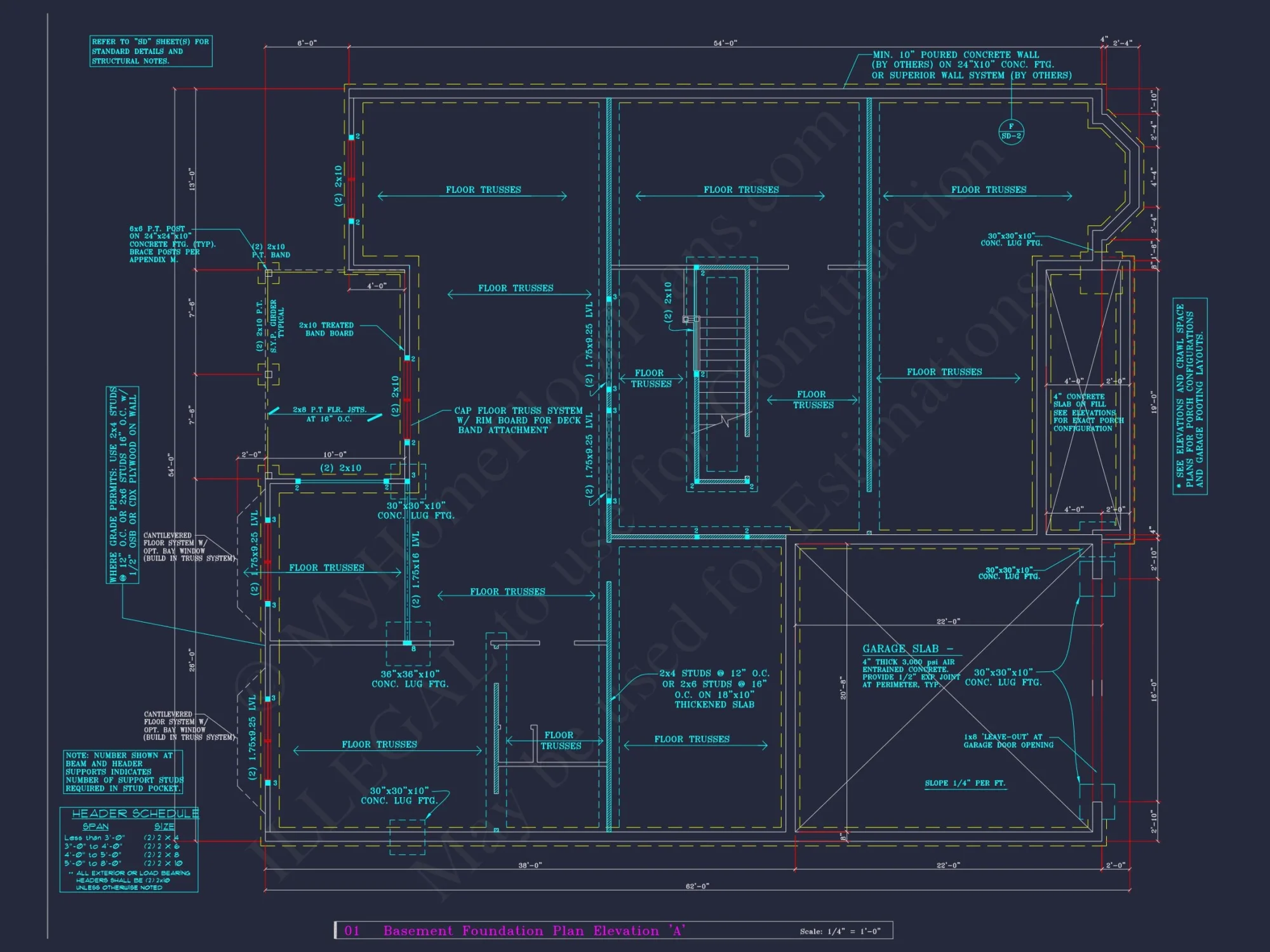 Classic Suburban house Plan: Detailed Floor Blueprint & CAD Design