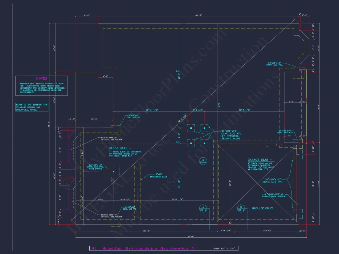 Classic Suburban house Plan: Detailed Floor Blueprint & CAD Design