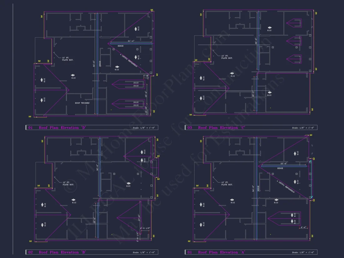 Classic Suburban house Plan: Detailed Floor Blueprint & CAD Design