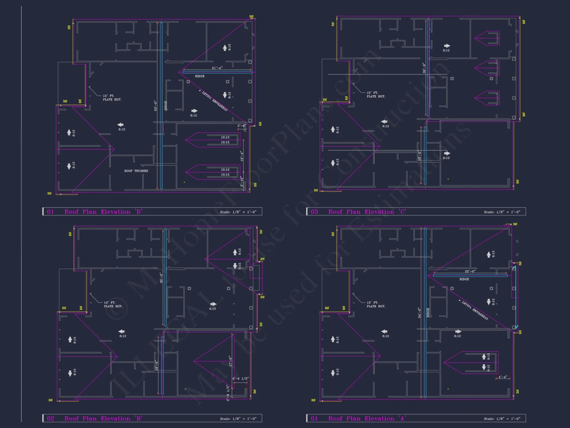 Classic Suburban house Plan: Detailed Floor Blueprint & CAD Design