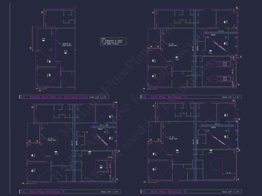 Classic Suburban house Plan: Detailed Floor Blueprint & CAD Design