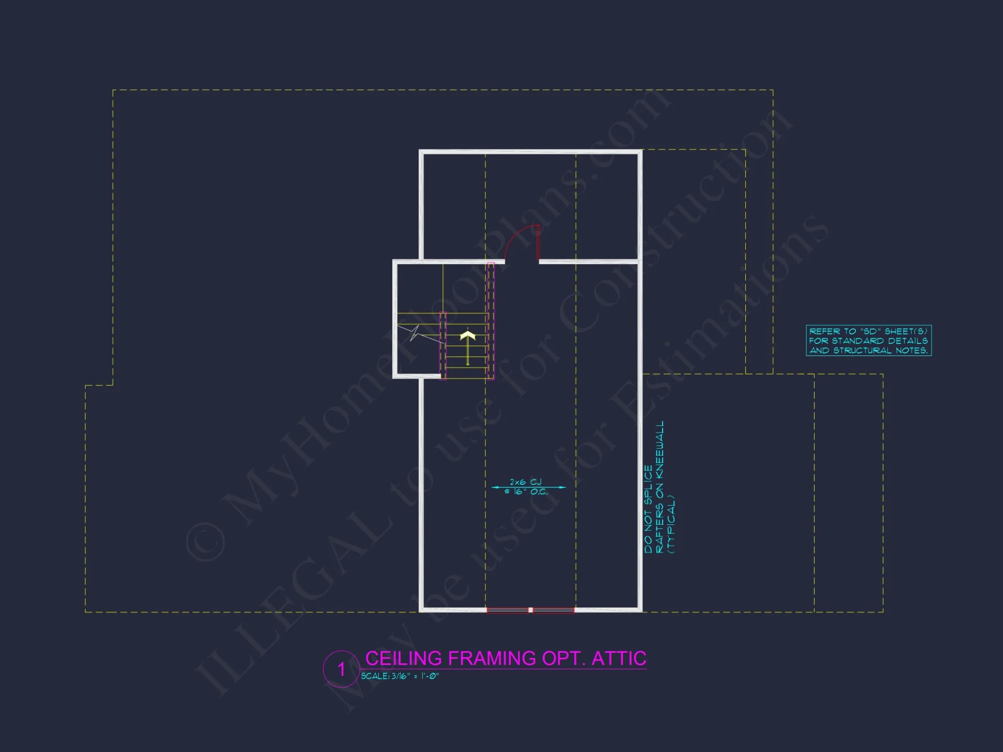 Dream house Plan: 2-Story Blueprint with 4 Beds and 2.5 Baths