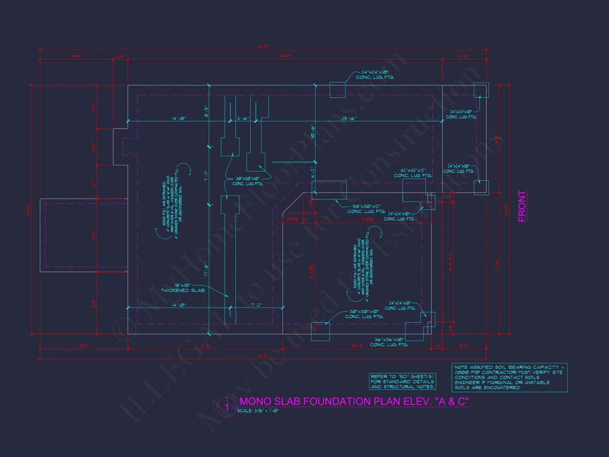Two-Story house Plan with 4 Bedrooms, 2.5 Baths, and Open Floor Plan