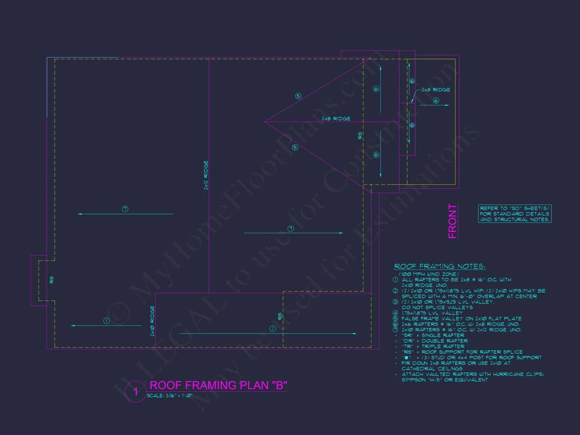 Spacious house Plan with CAD Designs & Architectural Blueprint