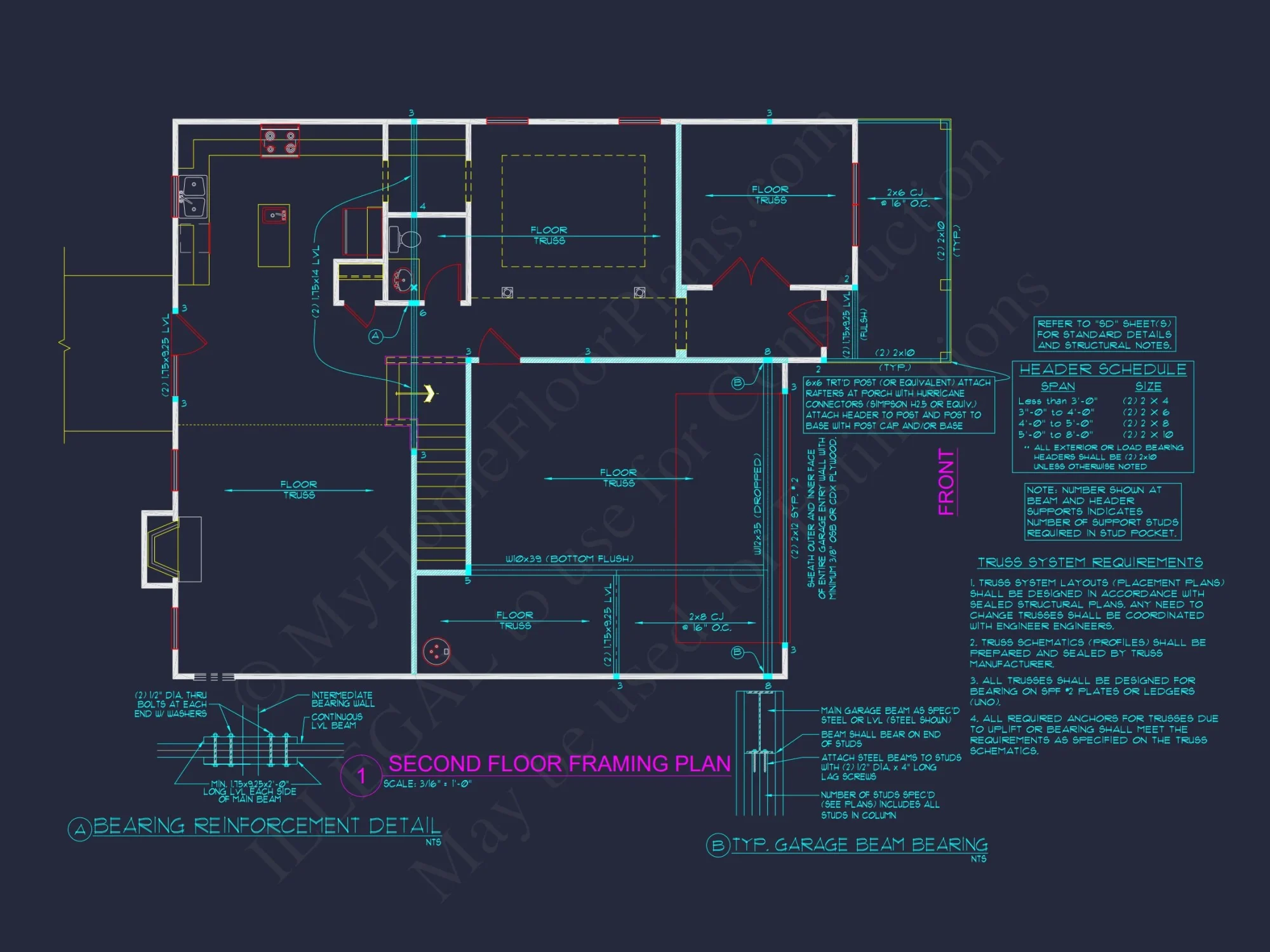 Spacious house Plan with CAD Designs & Architectural Blueprint