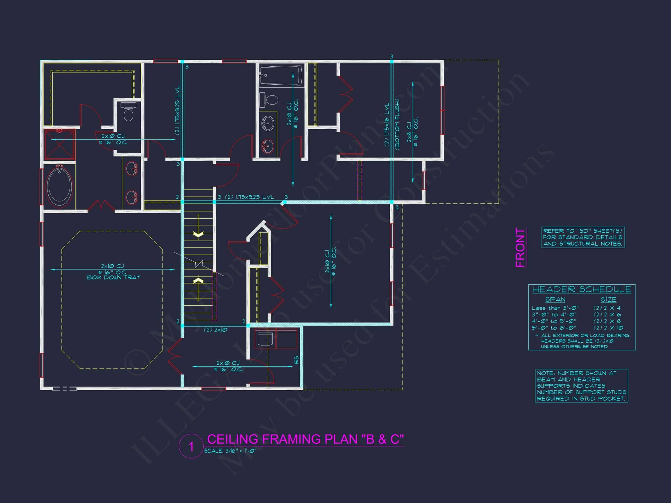 Spacious house Plan with CAD Designs & Architectural Blueprint