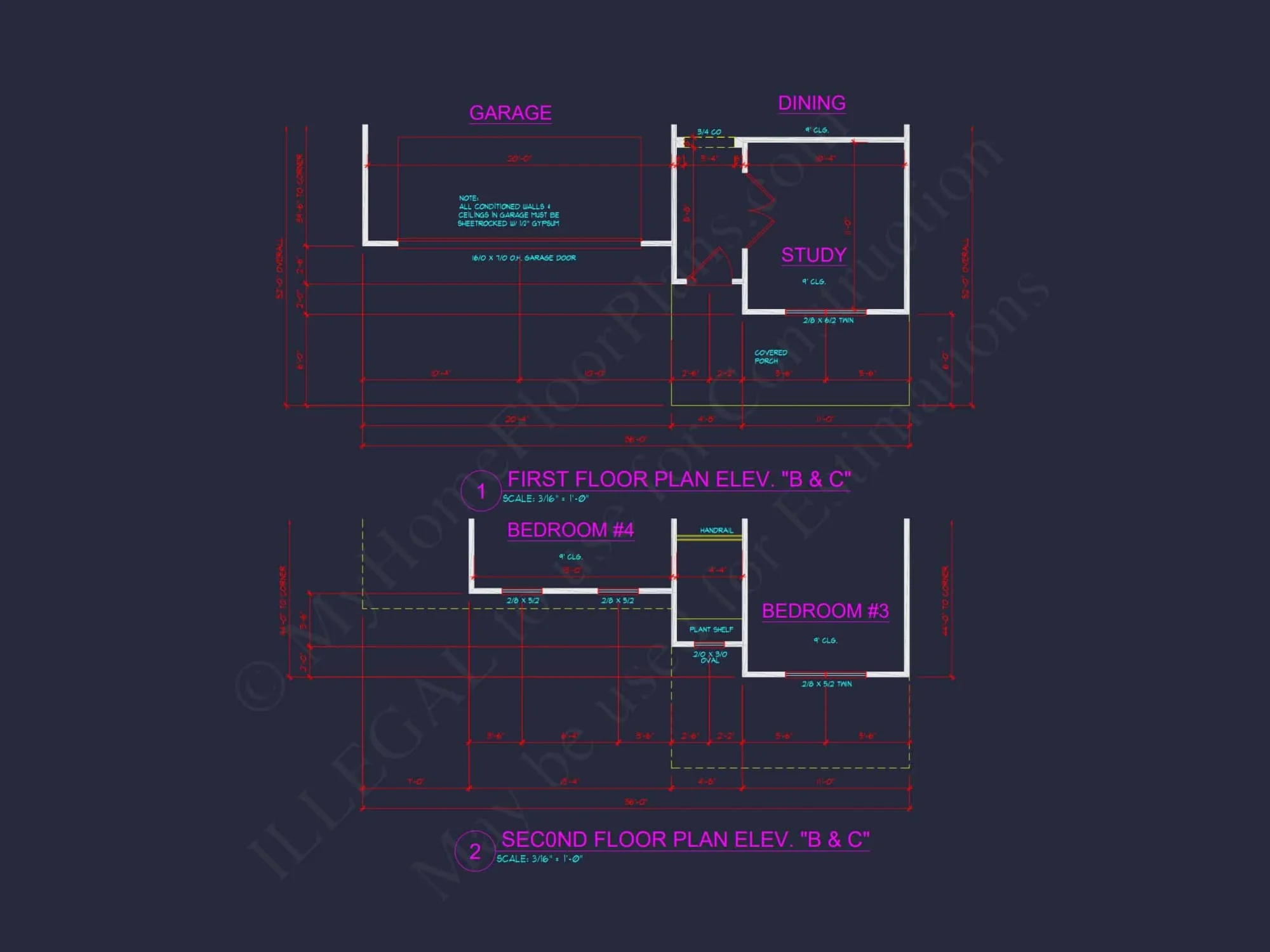 Spacious house Plan with CAD Designs & Architectural Blueprint