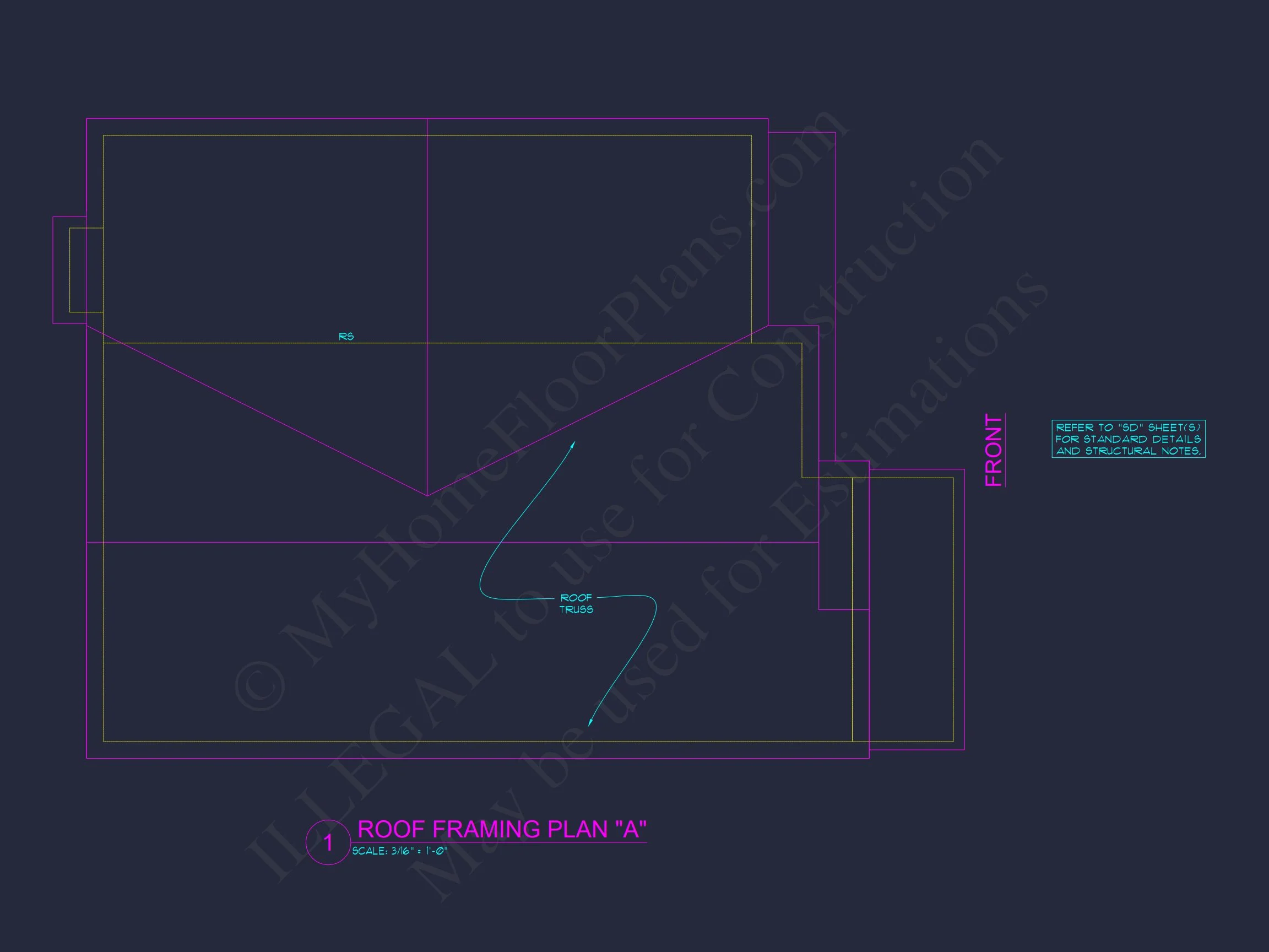 8-1052 HOUSE PLAN - Traditional Colonial Home Plan - 4-Bed, 2.5-Bath, 2,629 SF 24 Traditional 4-Bedroom house Plan with 2-Car Garage