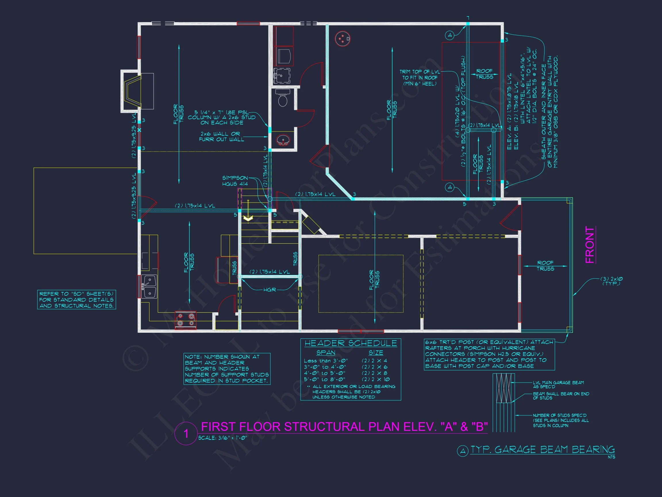 8-1052 HOUSE PLAN - Traditional Colonial Home Plan - 4-Bed, 2.5-Bath, 2,629 SF 20 Traditional 4-Bedroom house Plan with 2-Car Garage