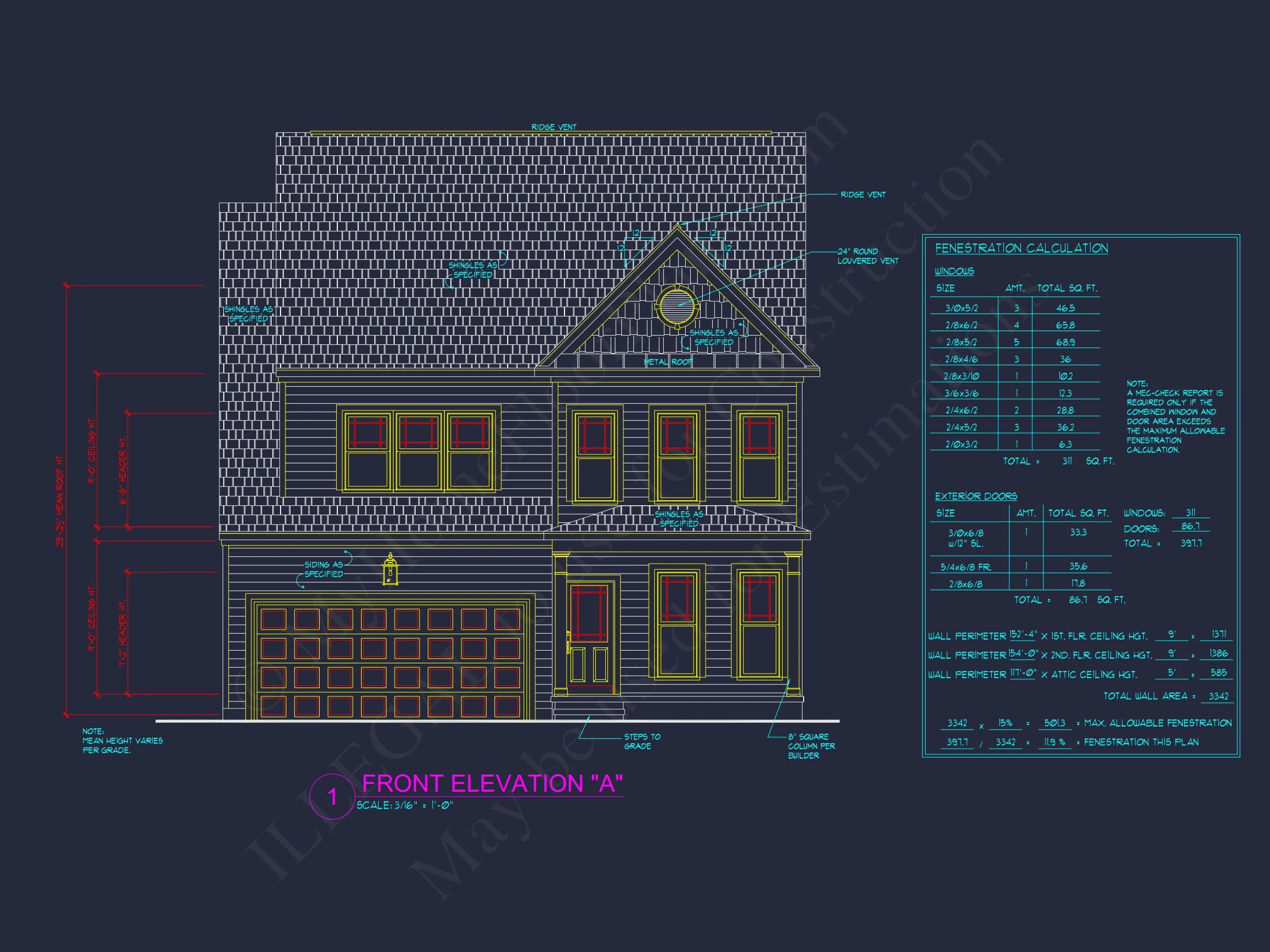 8-1050 HOUSE PLAN - Traditional Colonial Home Plan - 4-Bed, 2.5-Bath, 2,400 SF 3 Modern Craftsman house Plan - 2-Story Floor Plan with CAD Designs
