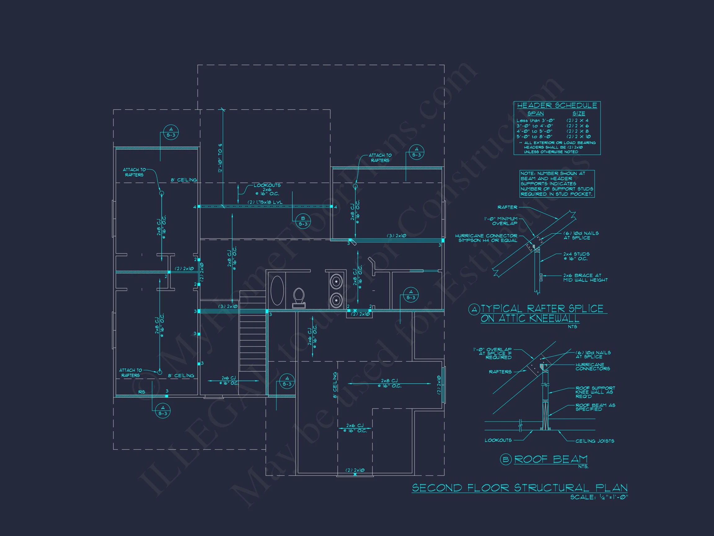 8-1010 HOUSE PLAN - Traditional Home Plan - 4-Bed, 3-Bath, 2,780 SF 10 Beautiful Two-Story house Plan with CAD Blueprint Designs