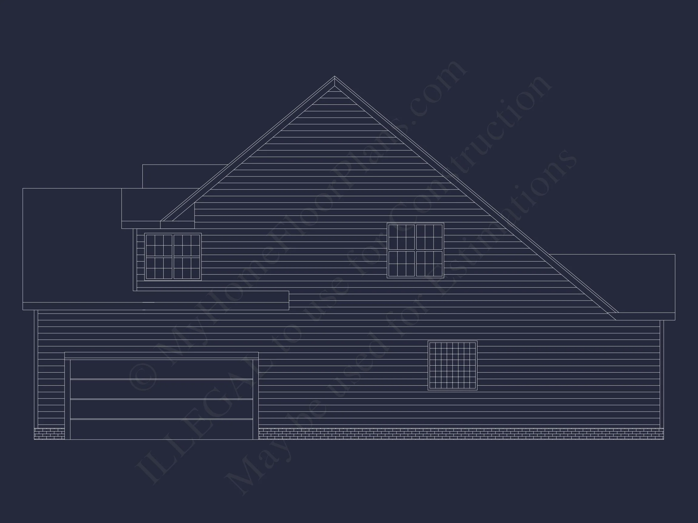 8-1010 HOUSE PLAN - Traditional Home Plan - 4-Bed, 3-Bath, 2,780 SF 5 Beautiful Two-Story house Plan with CAD Blueprint Designs