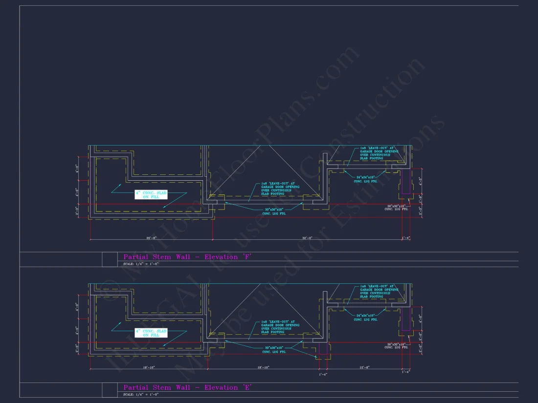 Spacious 3-Story house Plan with 4 Beds, 3-Car Garage & CAD Designs