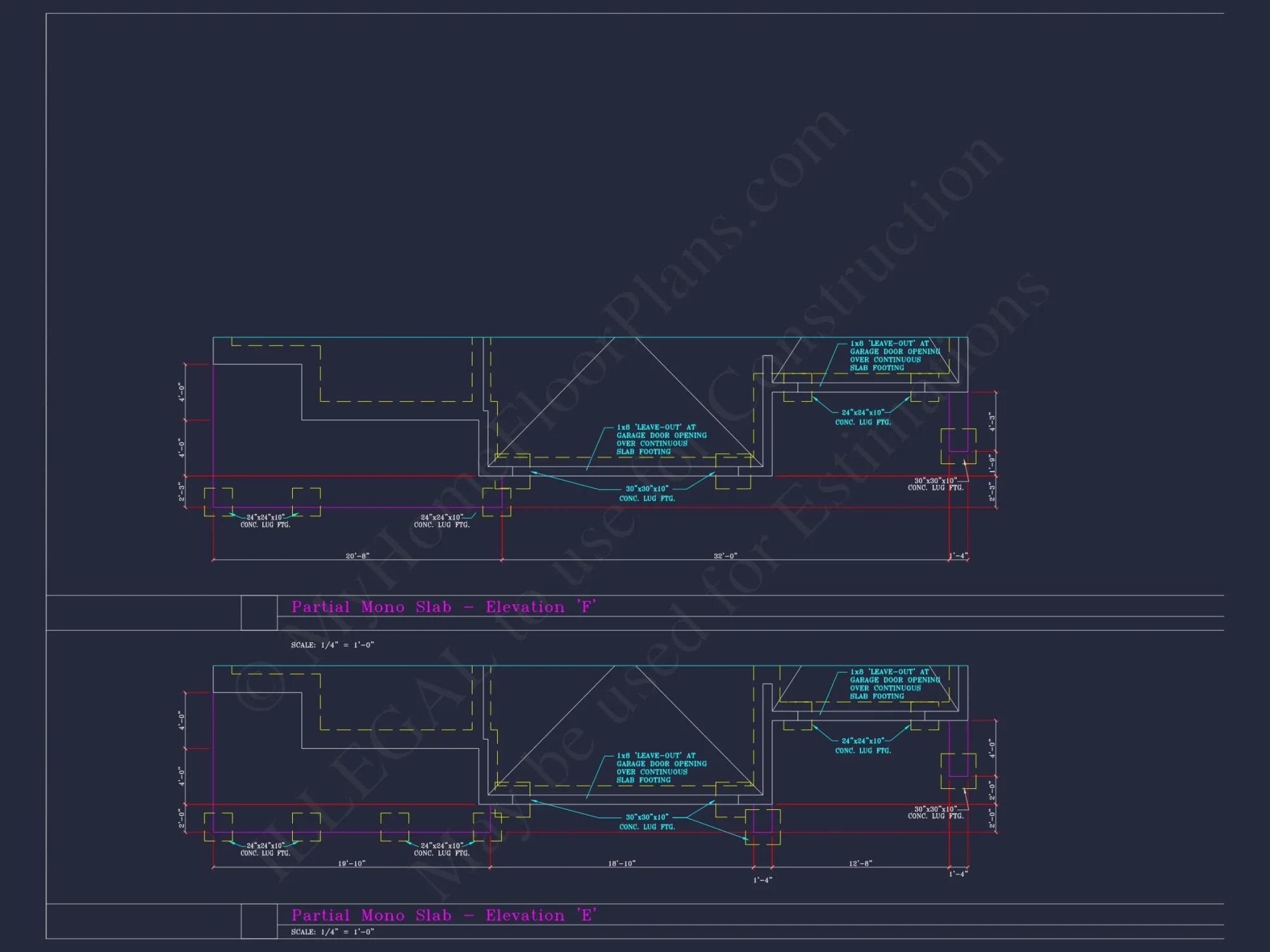 Spacious 3-Story house Plan with 4 Beds, 3-Car Garage & CAD Designs