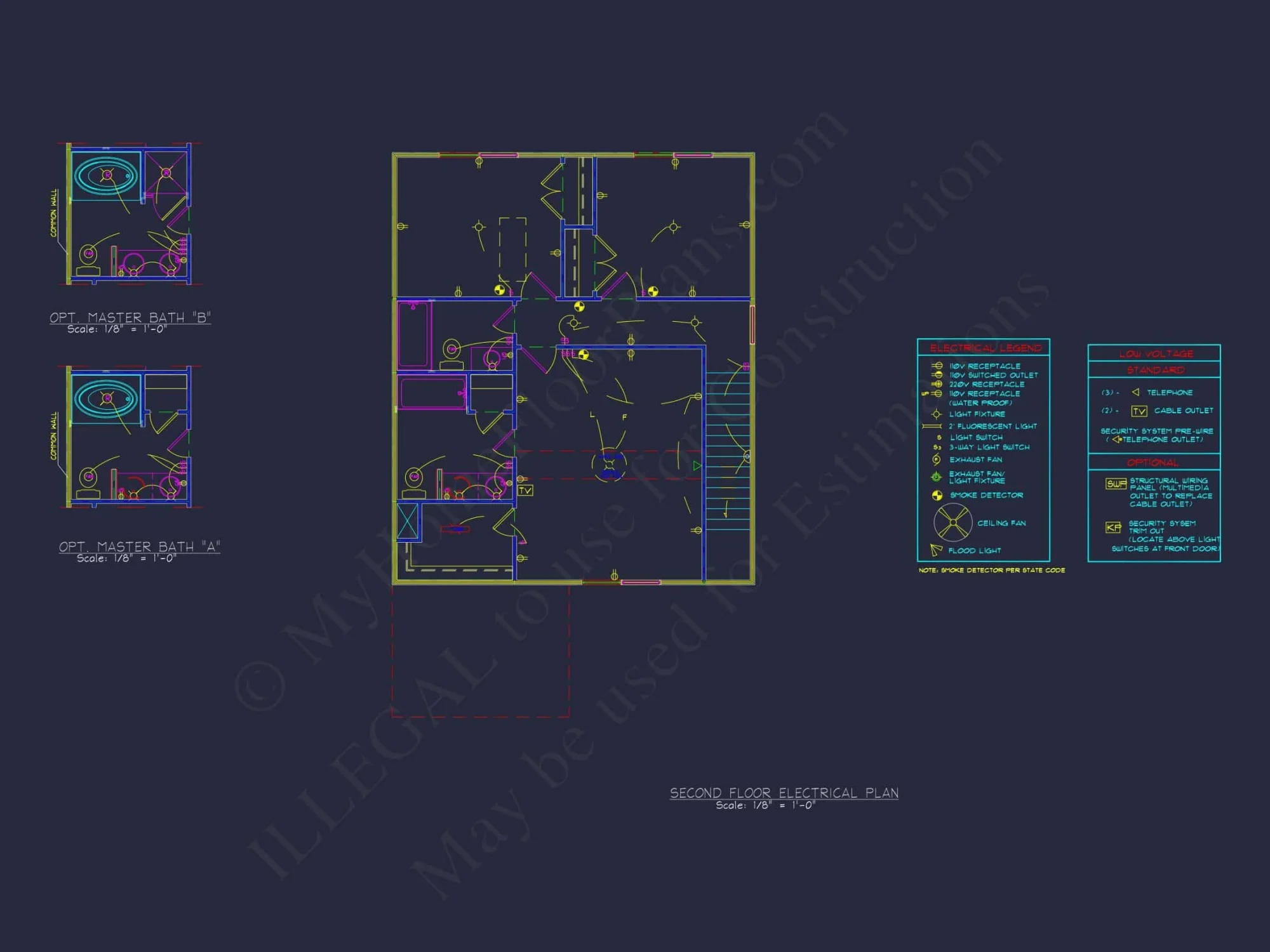 Classic house Plan with CAD Blueprints and 2-Story Designs