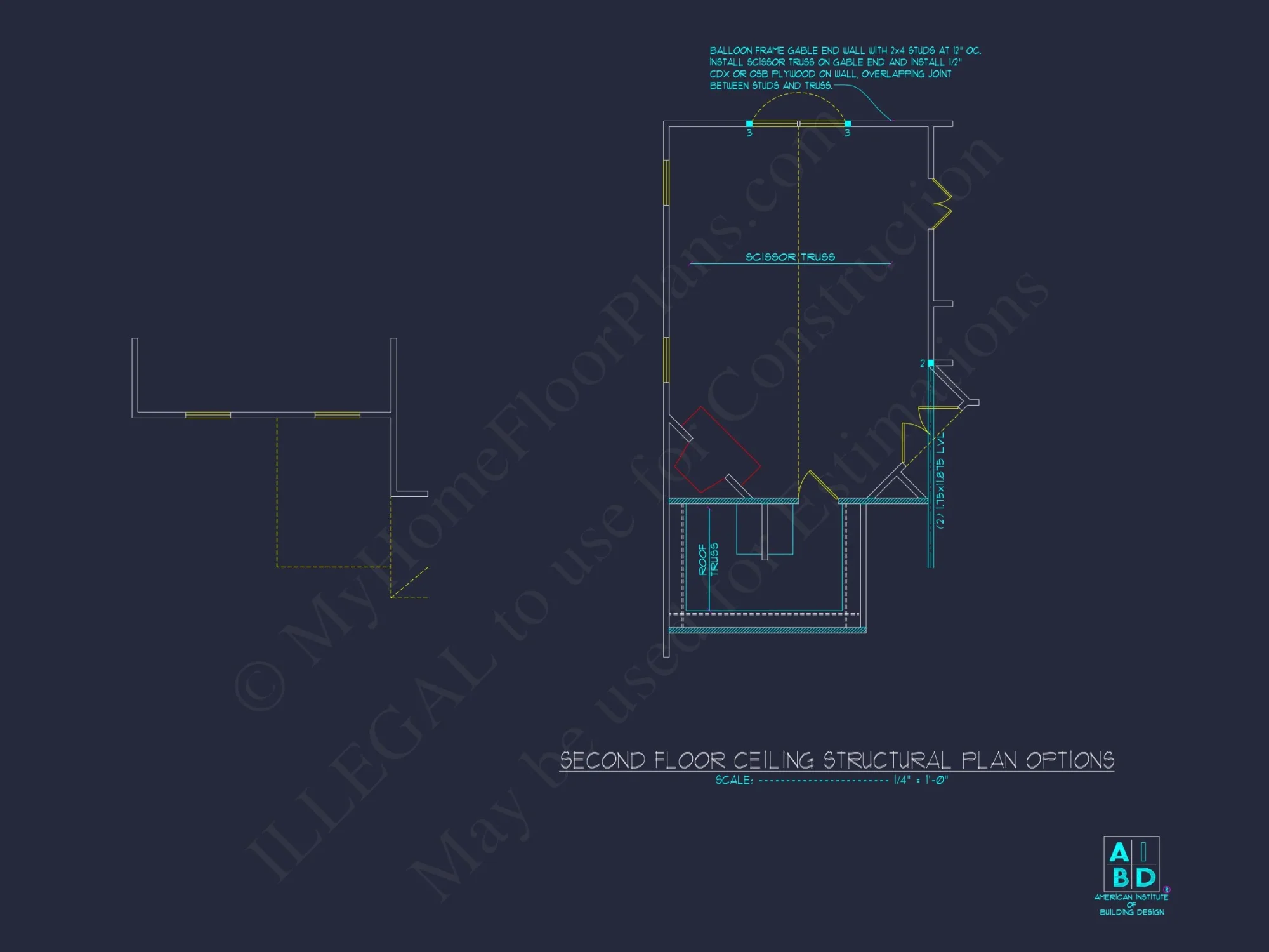 Elegant 2-Story house Plan with 4 Beds and Open Floor Design
