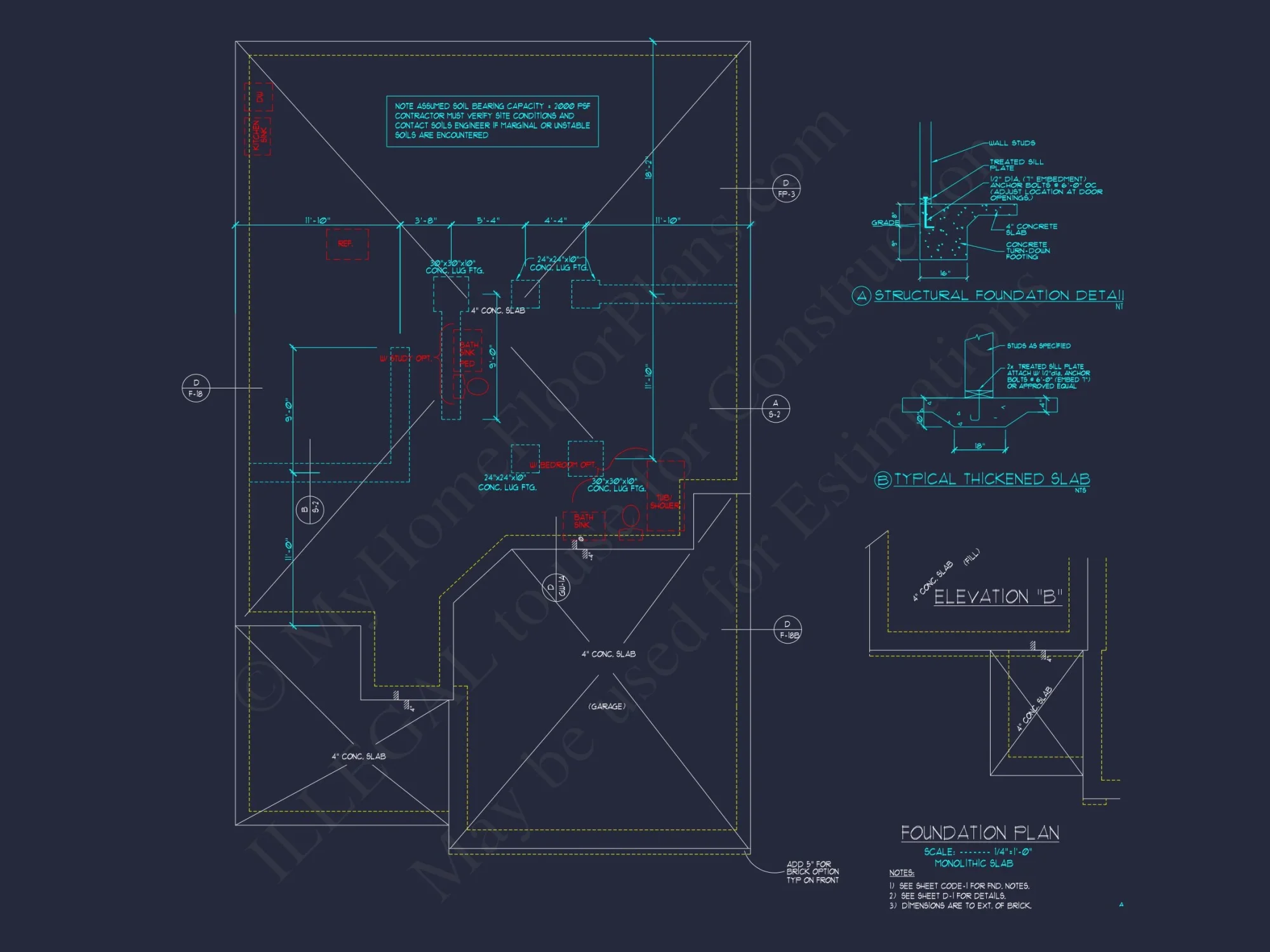 Elegant 2-Story house Plan with 4 Beds and Open Floor Design