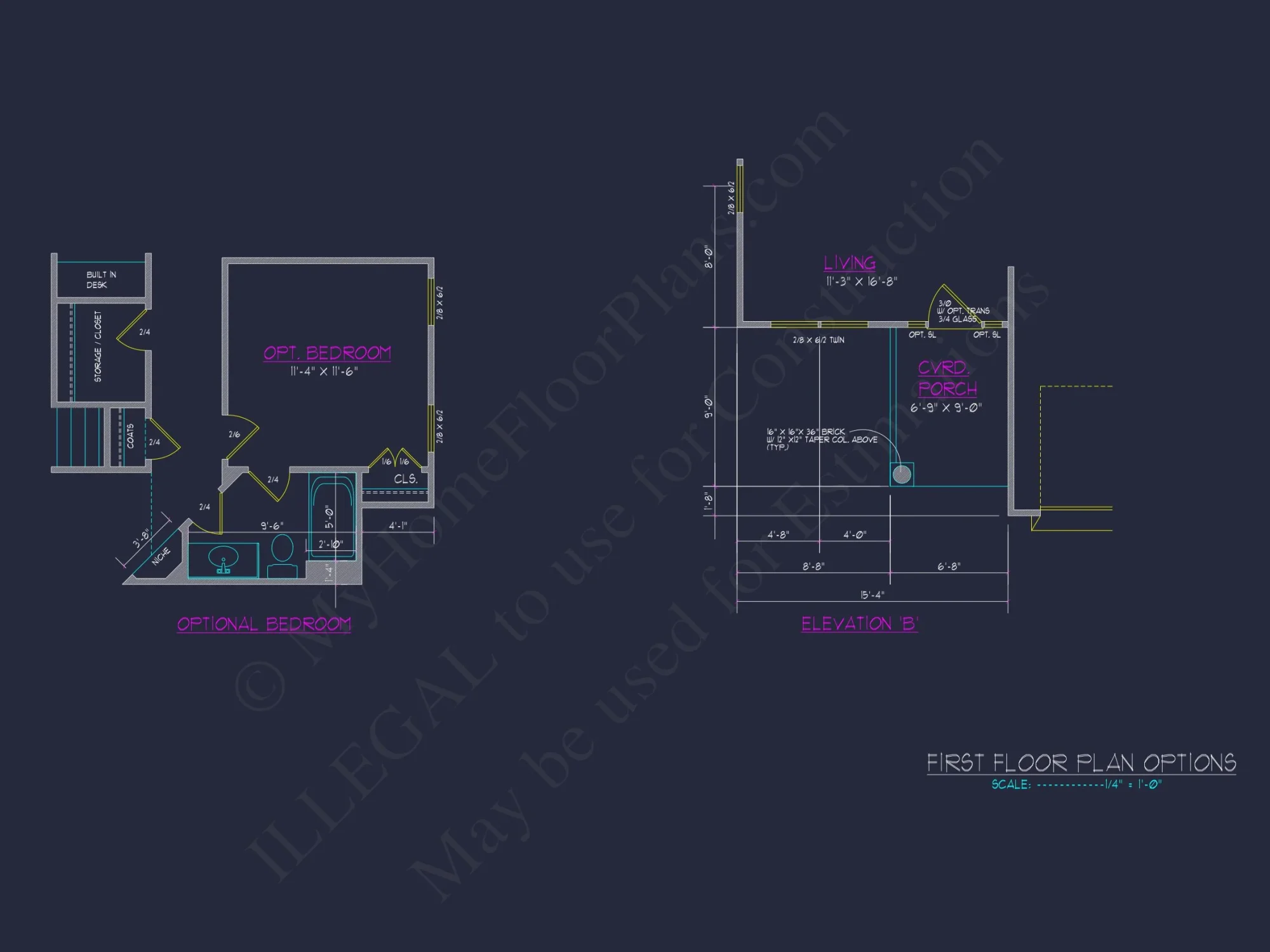 Elegant 2-Story house Plan with 4 Beds and Open Floor Design
