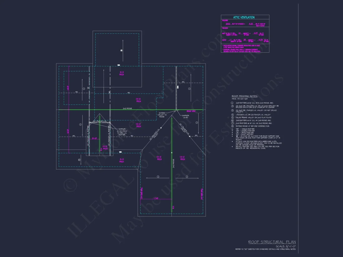 Traditional Country house Plan with Open Floor Plan & CAD Designs