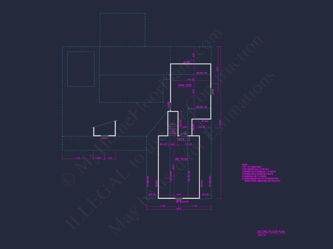 Traditional Country house Plan with Open Floor Plan & CAD Designs
