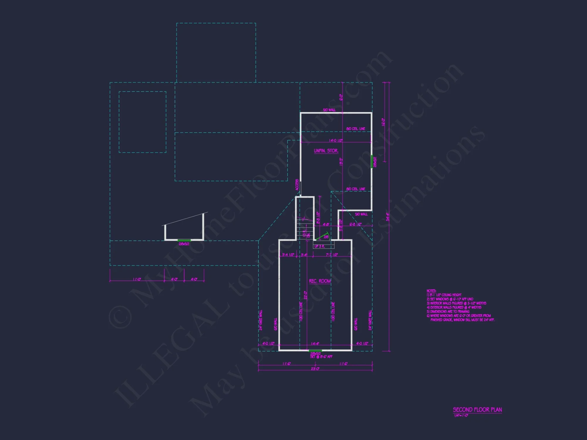 Traditional Country house Plan with Open Floor Plan & CAD Designs