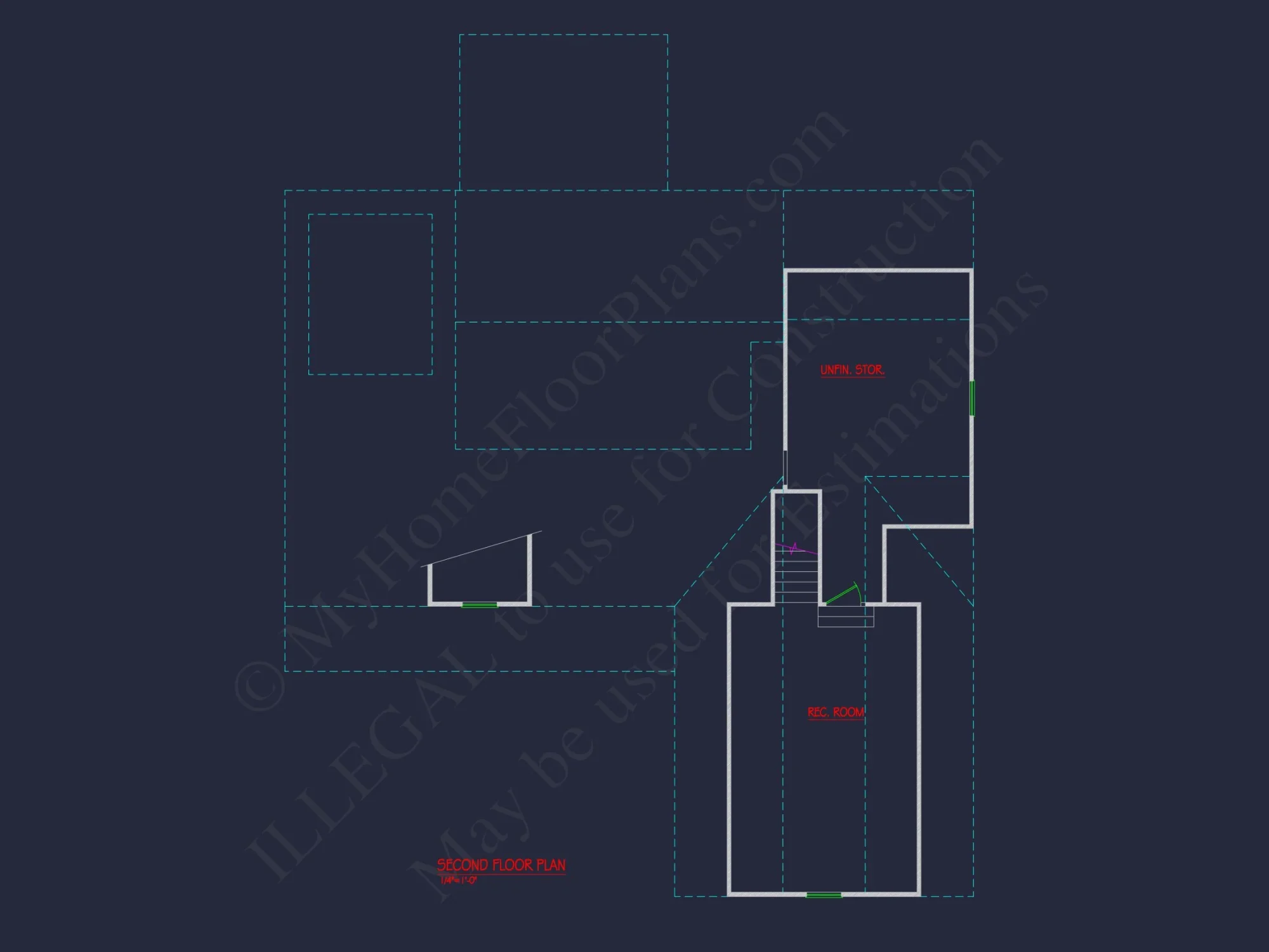 Traditional Country house Plan with Open Floor Plan & CAD Designs