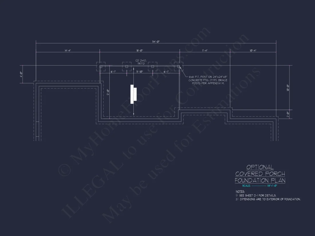 Craftsman house Plan with 3 Bedrooms, 2 Baths & Open Floor Design
