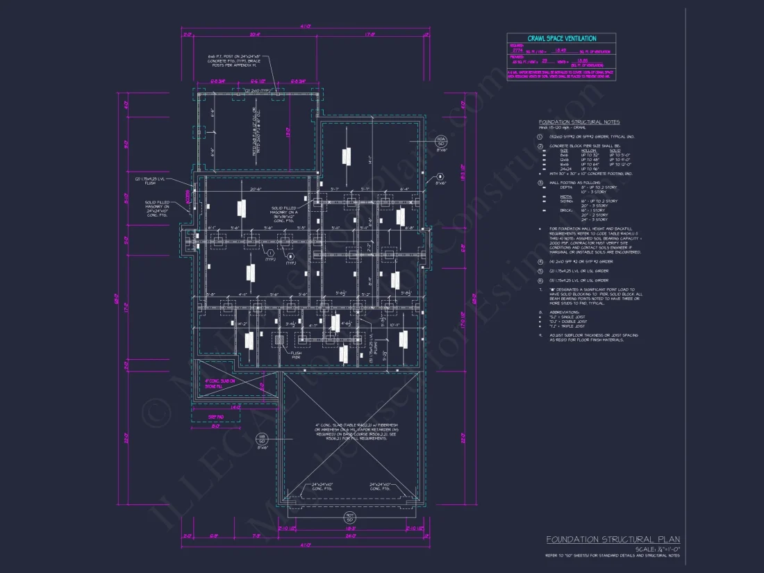 Craftsman house Plan with 3 Bedrooms and Open Floor Layout