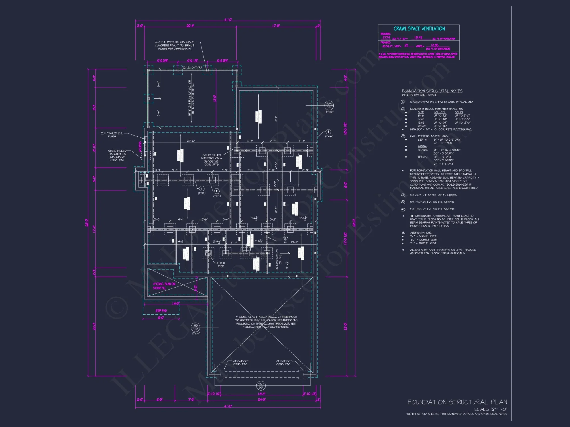 Craftsman house Plan with 3 Bedrooms and Open Floor Layout
