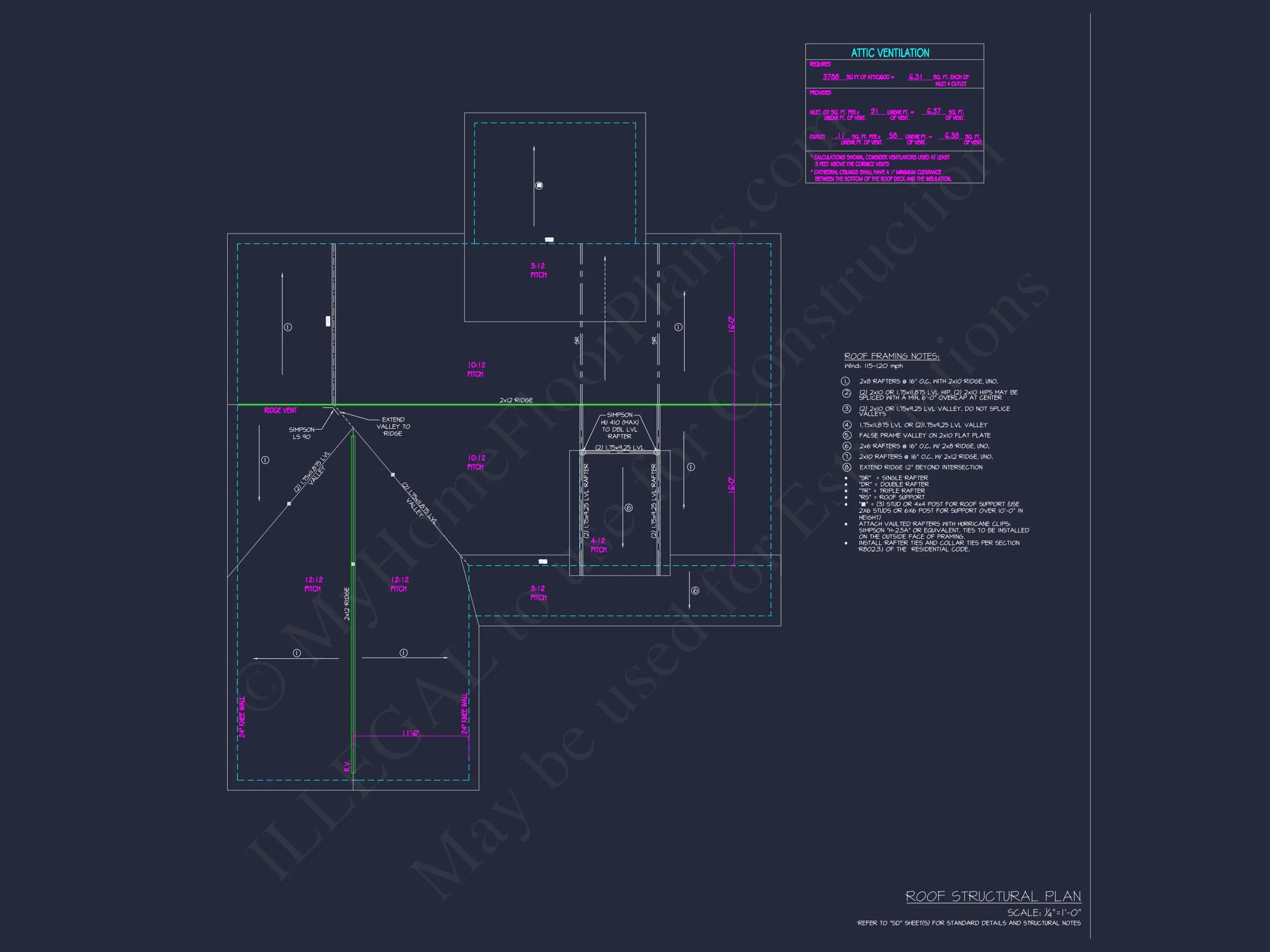 20-1944 HOUSE PLAN - Modern Farmhouse Home Plan - 3-Bed, 2-Bath, 2,050 SF 11 Charming house Plan with Open Floor Design and Craftsman Touches