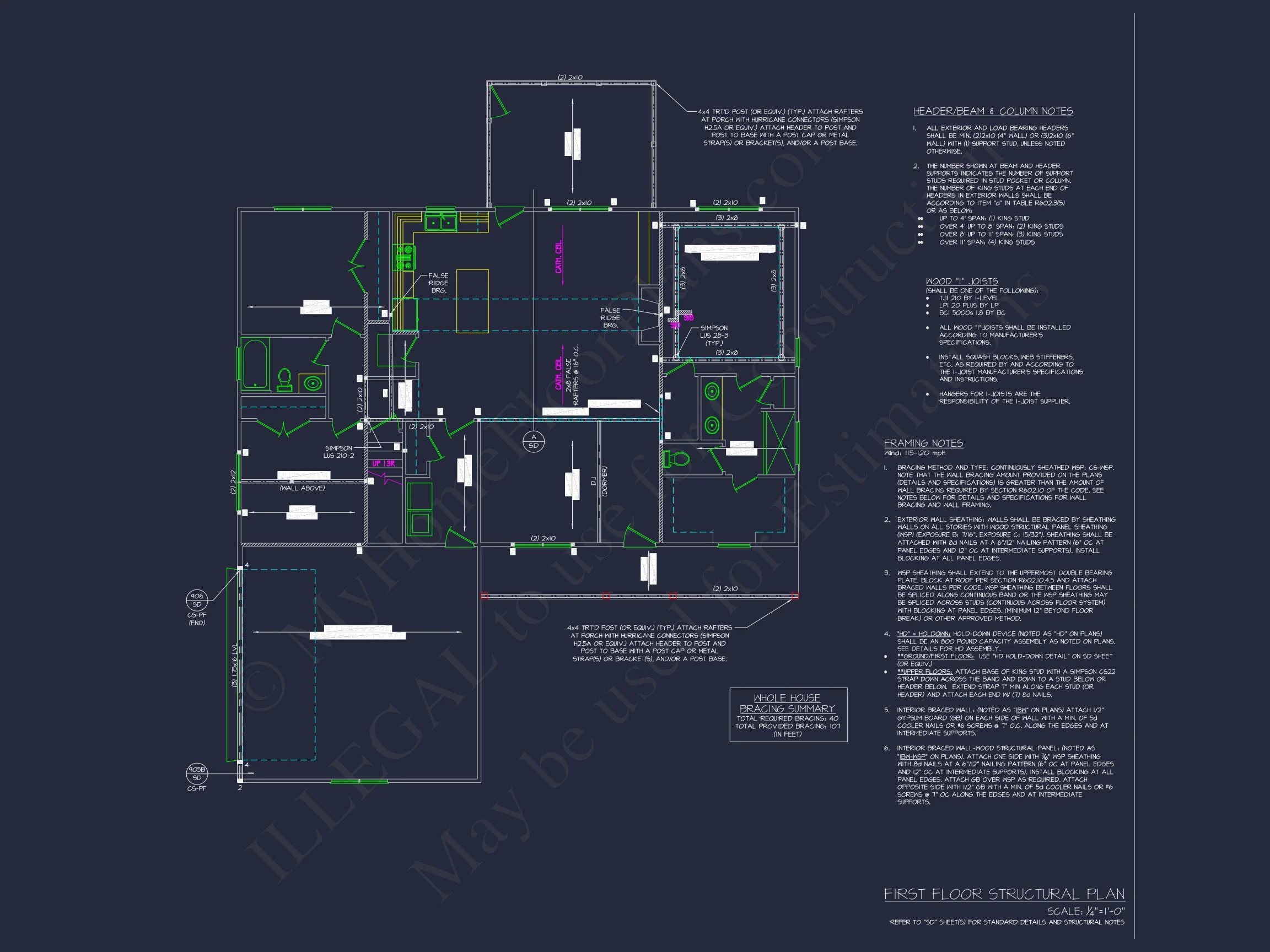 20-1944 HOUSE PLAN - Modern Farmhouse Home Plan - 3-Bed, 2-Bath, 2,050 SF 9 Charming house Plan with Open Floor Design and Craftsman Touches