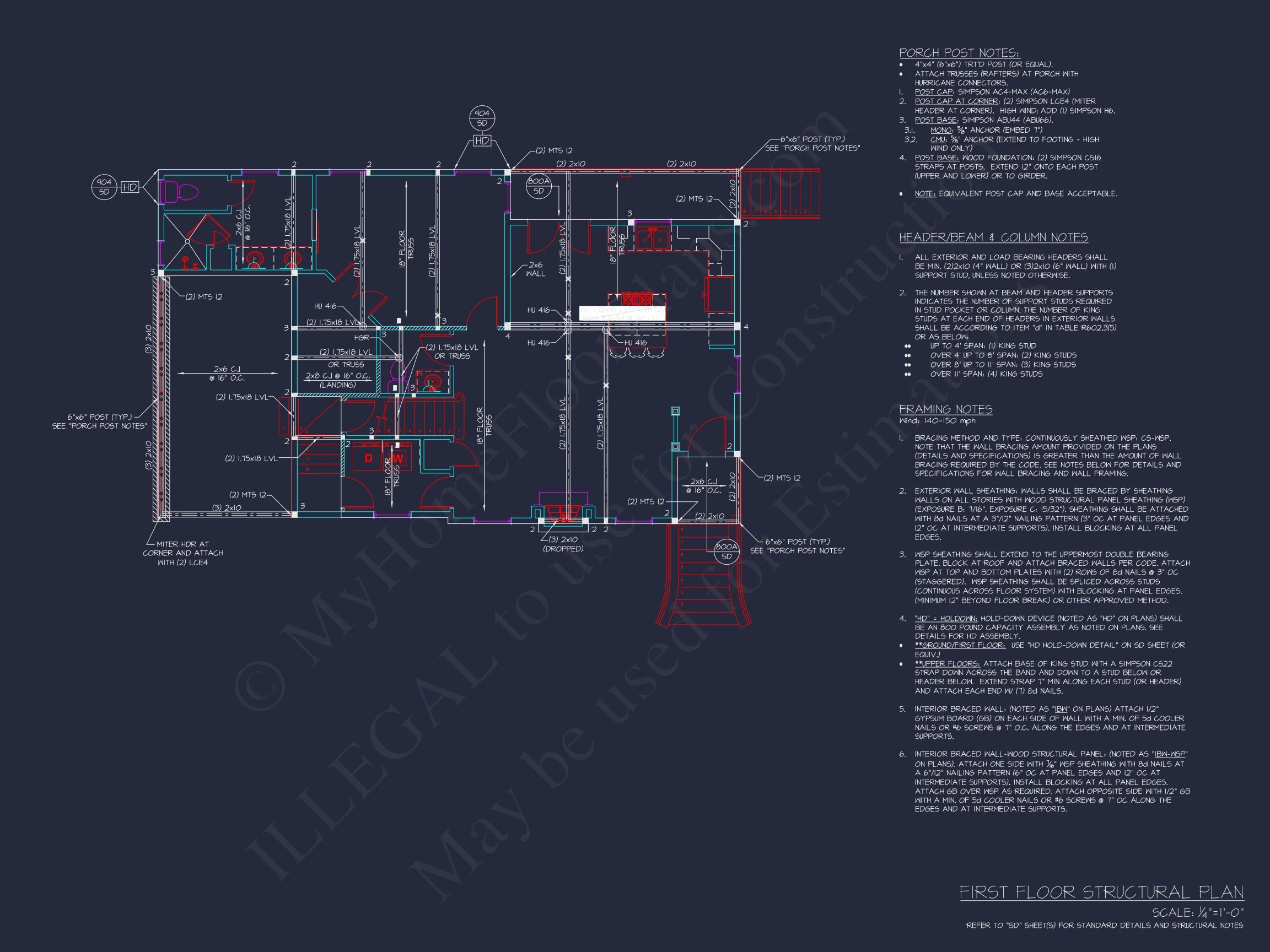 20-1817 HOUSE PLAN - Modern Farmhouse Home Plan - 3-Bed, 2-Bath, 1,850 SF 52 Modern Craftsman house Plan with Detailed Architecture Designs