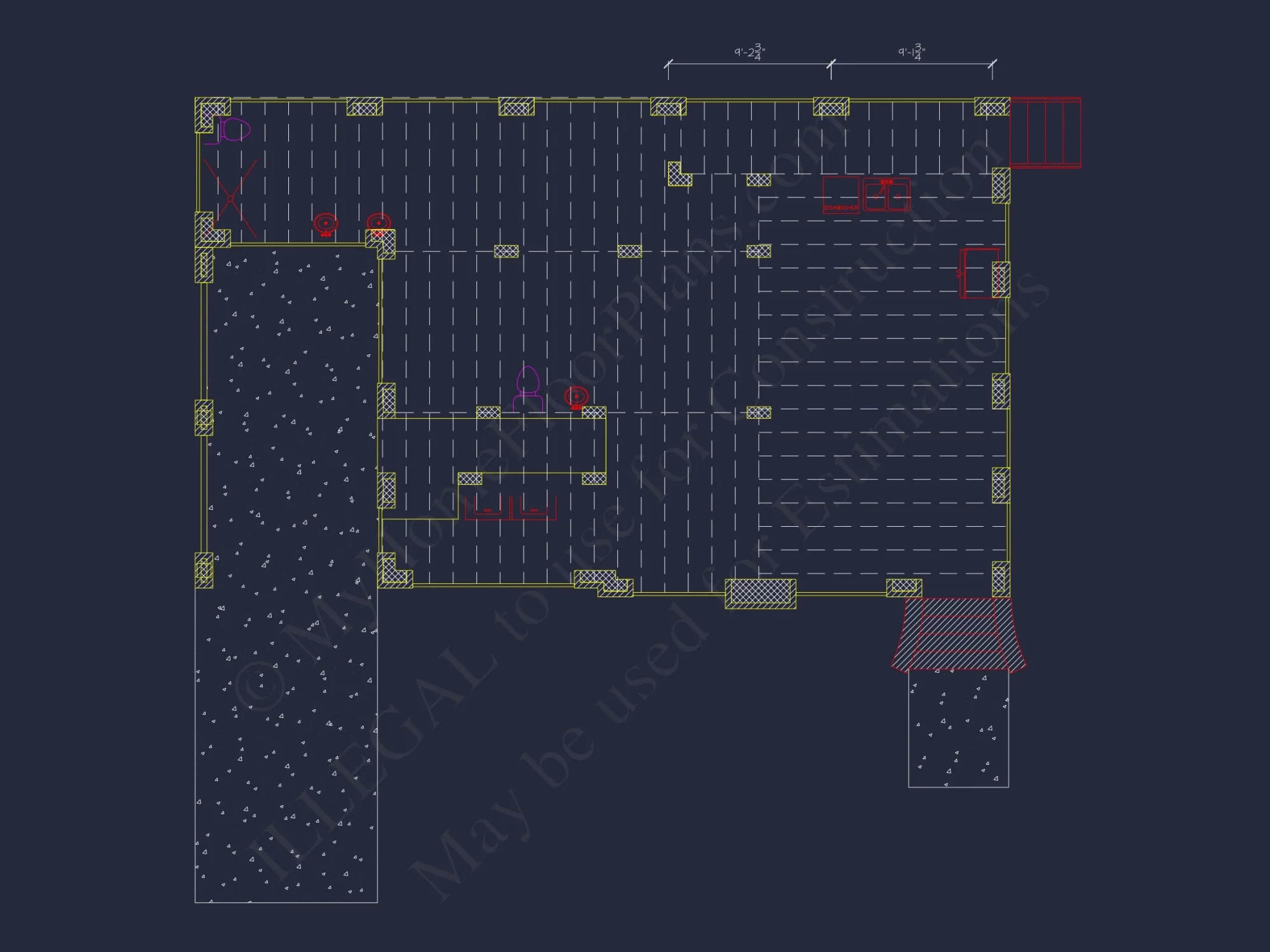 Modern Craftsman house Plan with Detailed Architecture Designs