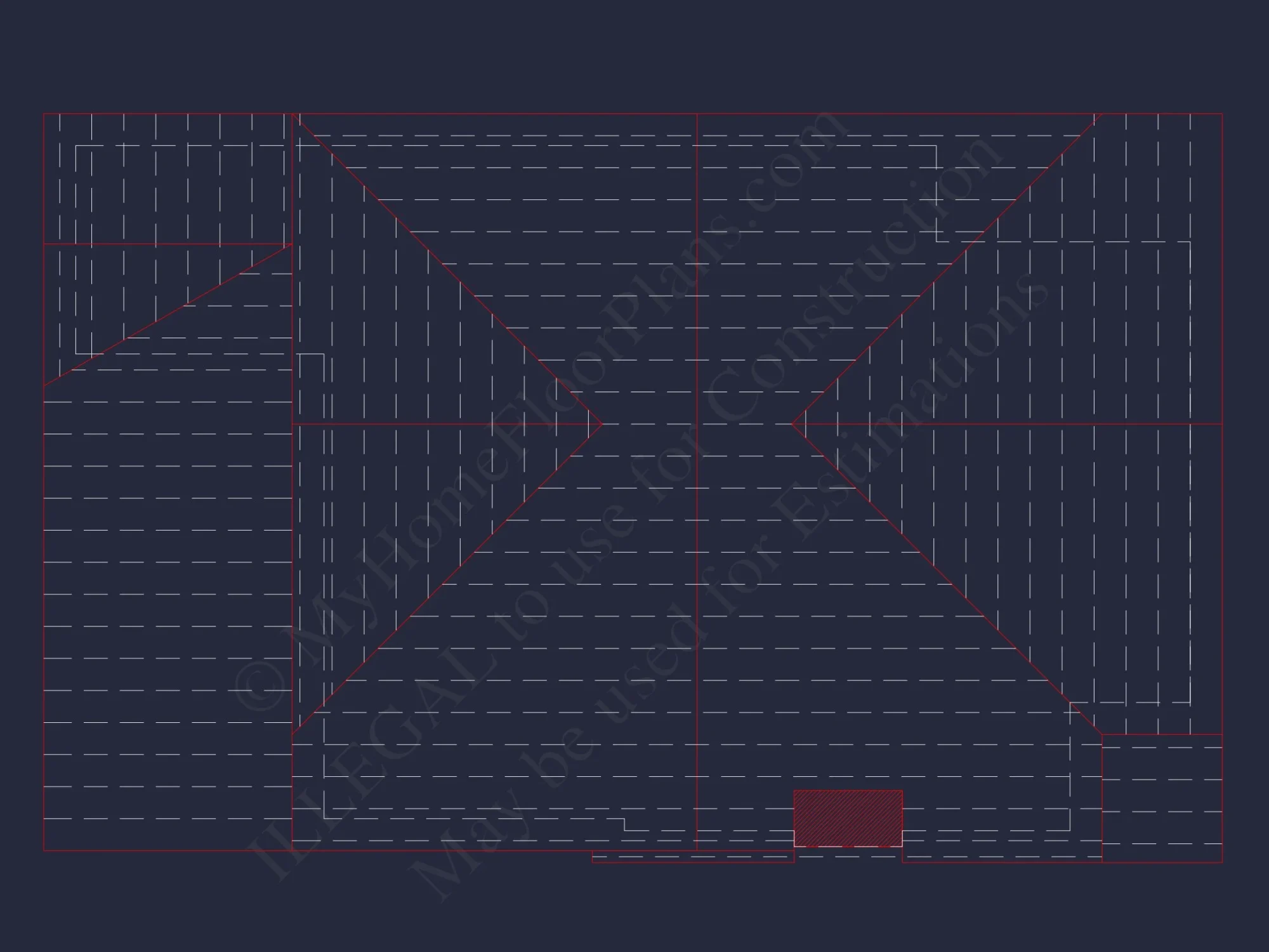 Modern Craftsman house Plan with Detailed Architecture Designs