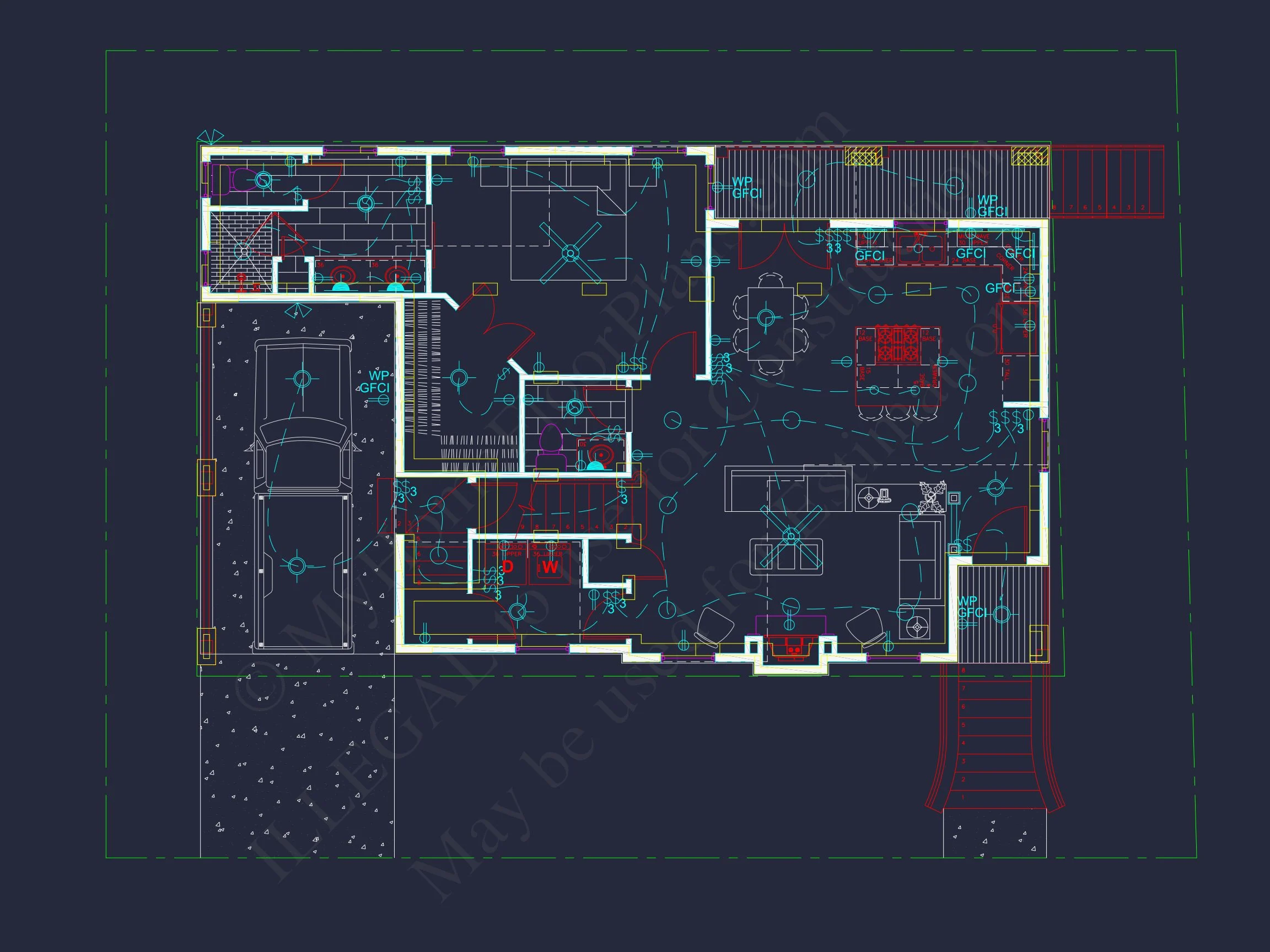 20-1817 HOUSE PLAN - Modern Farmhouse Home Plan - 3-Bed, 2-Bath, 1,850 SF 46 Modern Craftsman house Plan with Detailed Architecture Designs
