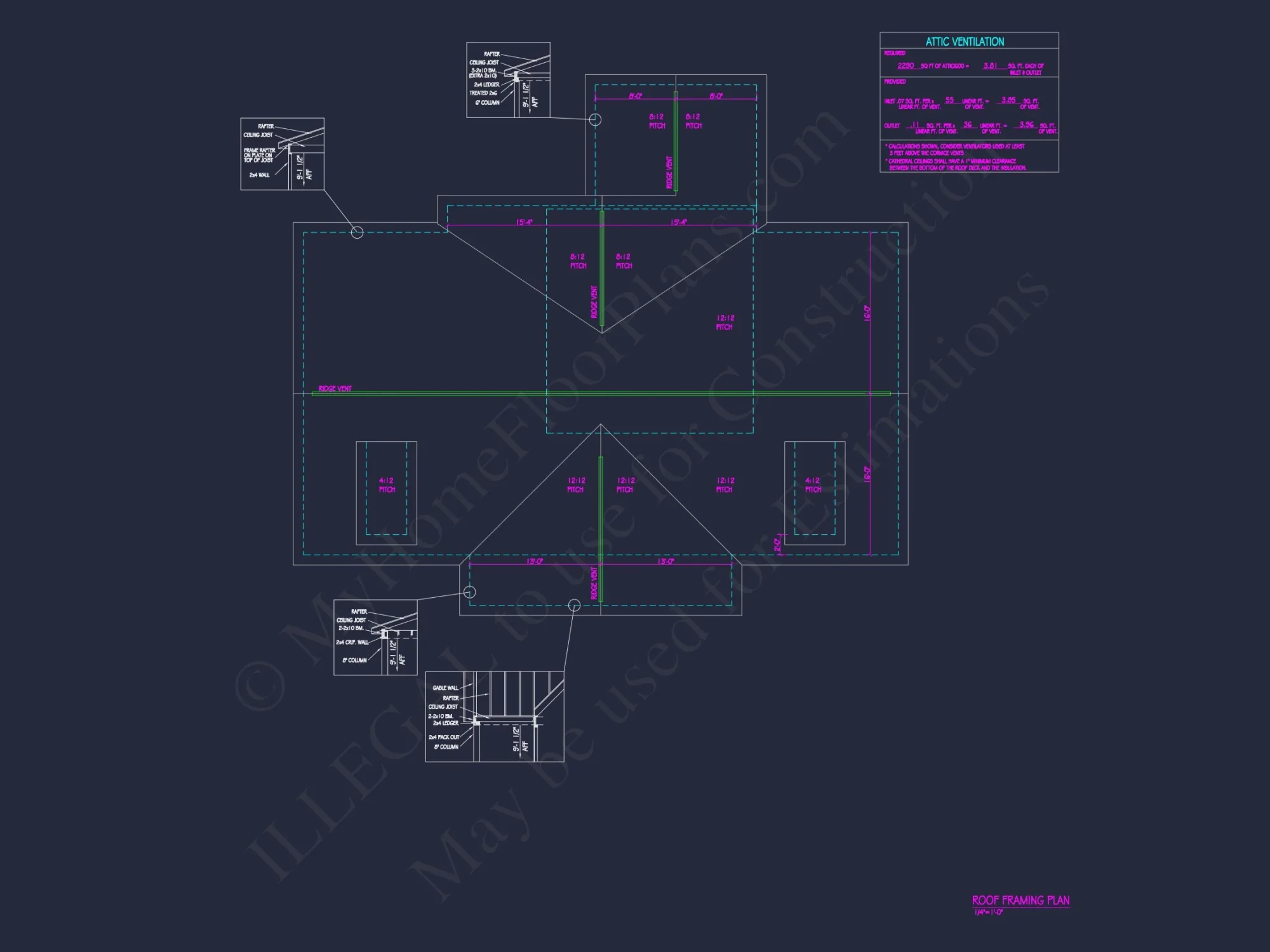 Modern Traditional house Plan with CAD Architectural Designs