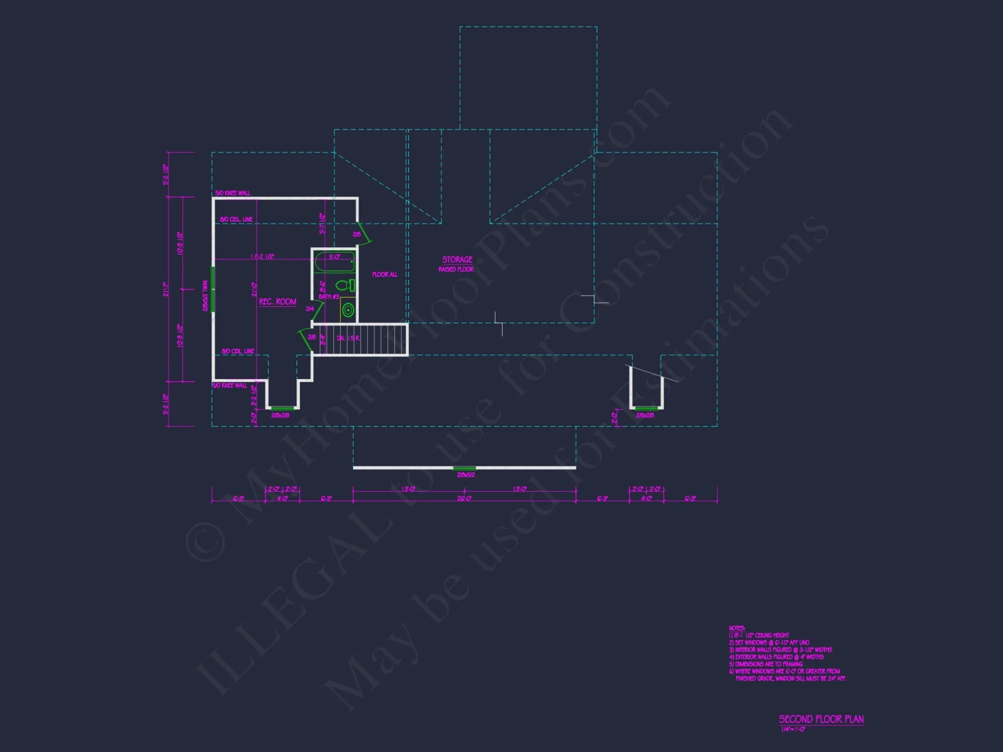 Modern Traditional house Plan with CAD Architectural Designs