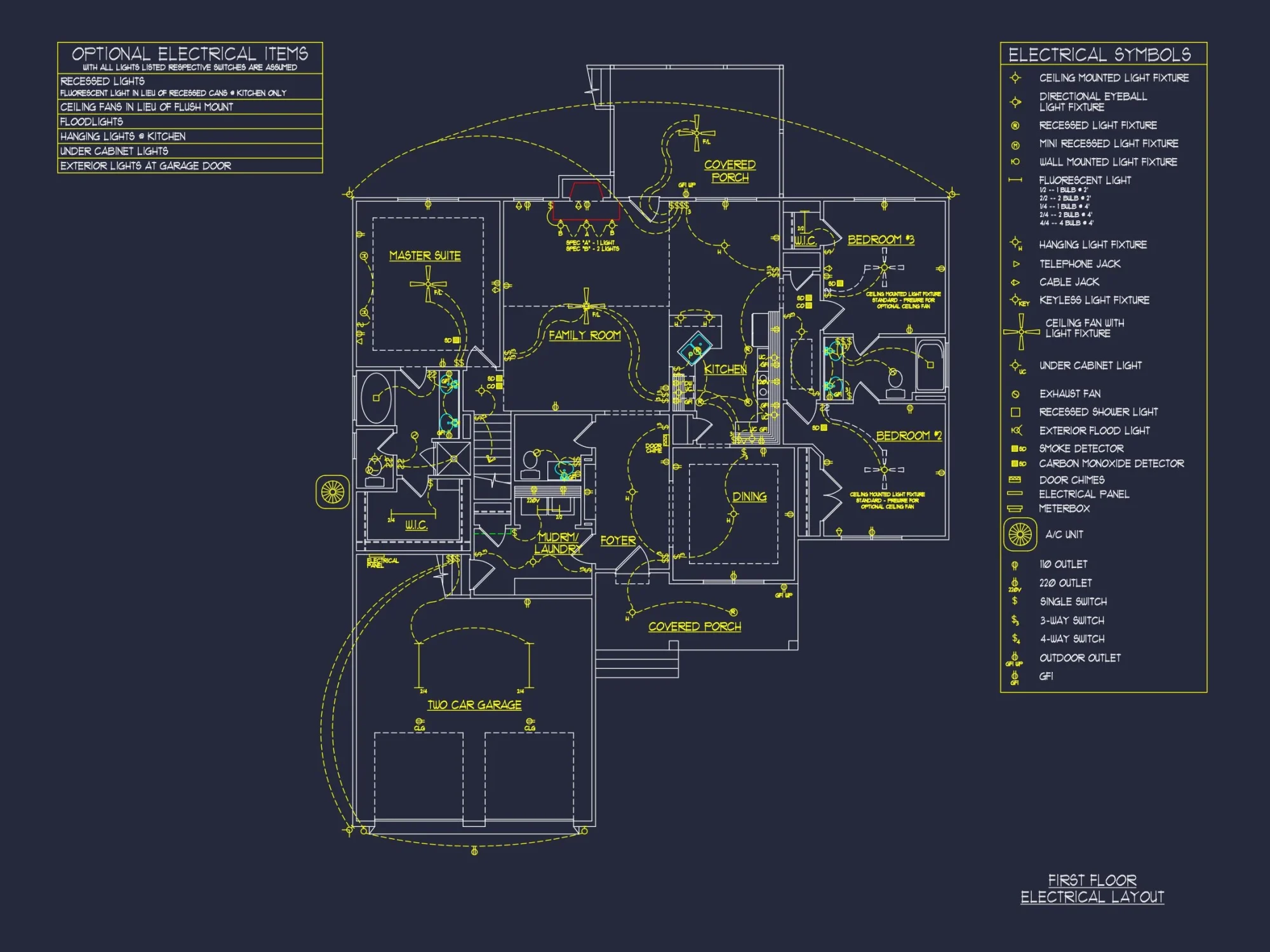 Beautiful house Floor Plan with CAD Designs & Blueprint